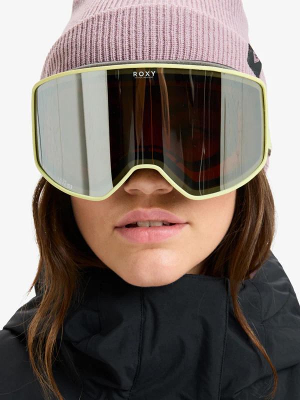 Roxy Women's Storm Ski/Snowboard Goggles Yellow Pear/Clux ML Silver S3 ERJTG03250-GDR0 - Image 5