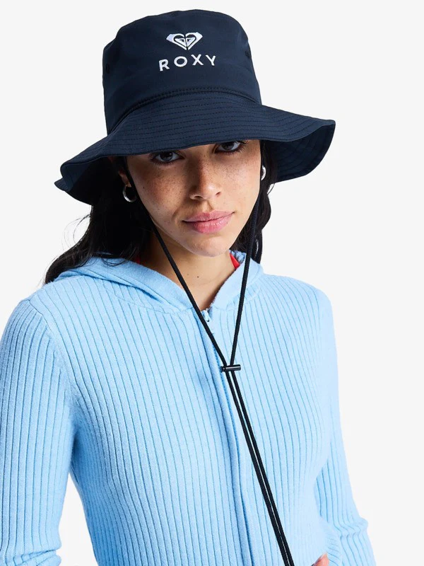 Roxy Women's Sun Addiction Bucket Hat Anthracite ERJHA04480-KVJ0 - Image 2