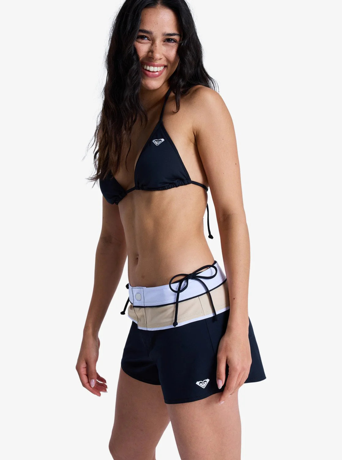 Roxy Women's The Retro Essentials 2" Boardshorts Anthracite ERJBS03350-KVJ0 - Image 2