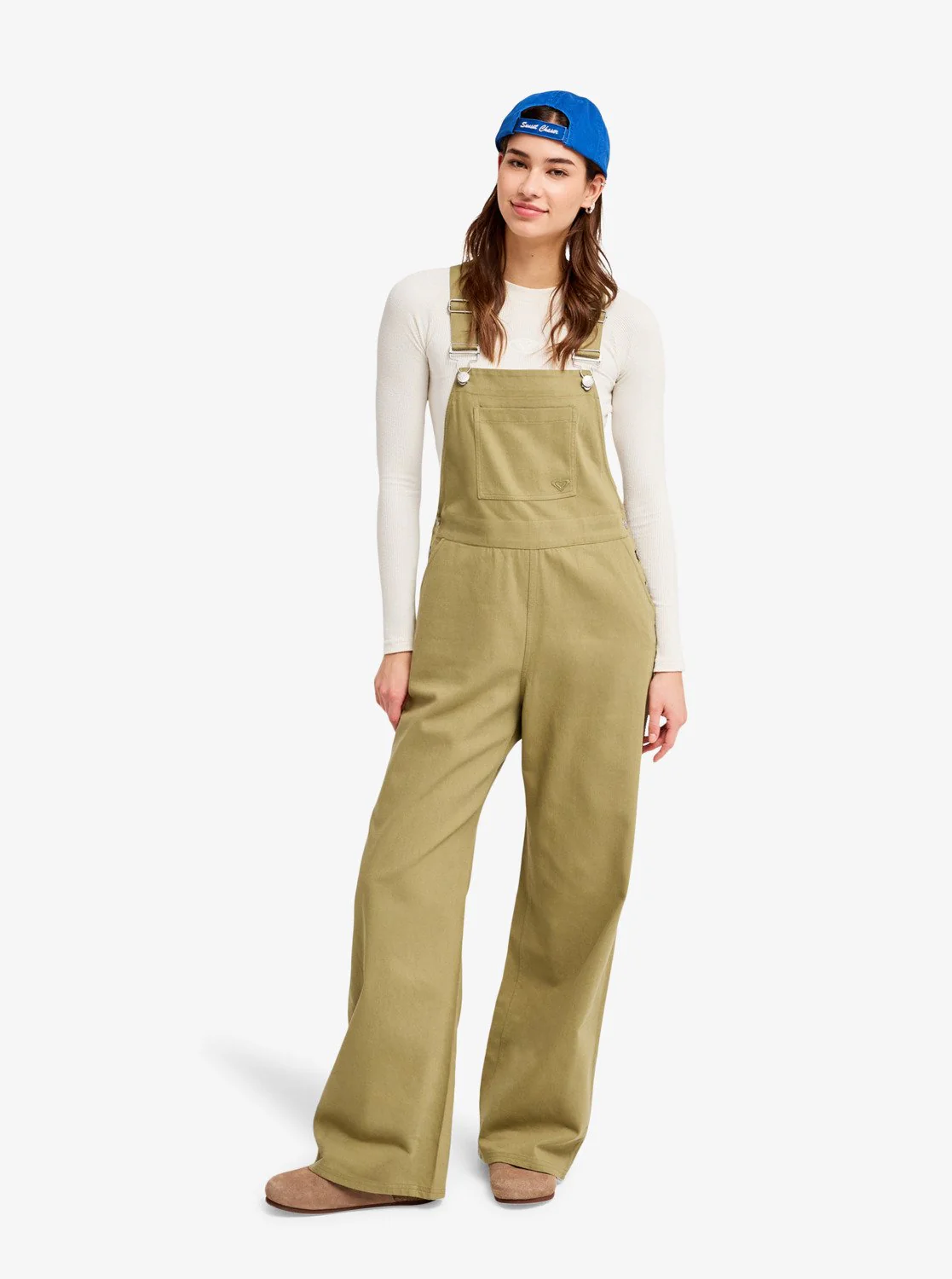 Roxy Women's Trail Blazer Twill Jumper Oil Green ERJWO03027-GLD0
