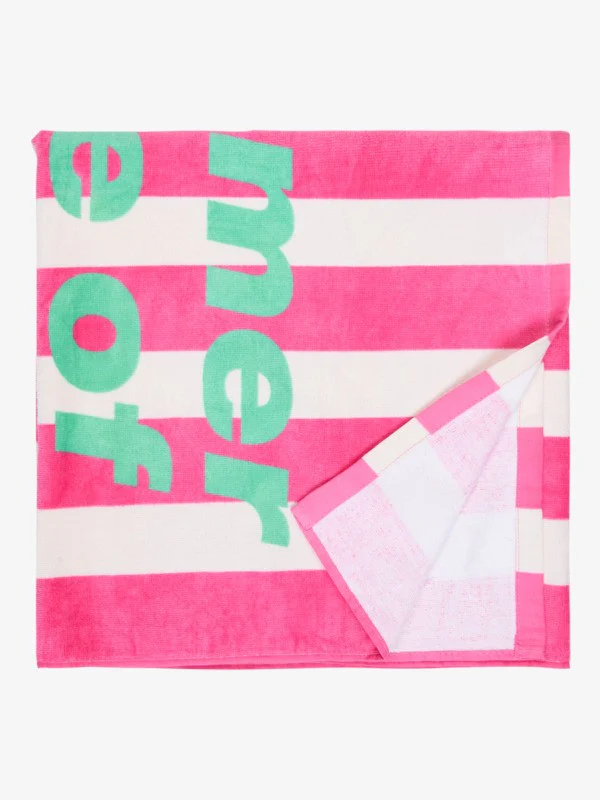 Roxy Women's Trouble In Town Beach Towel 160-80cm Sangria Sunset ERJAA04463-MLW0 - Image 3