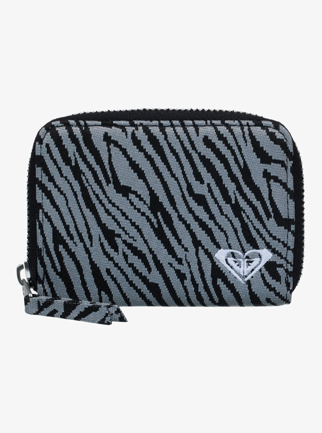 Roxy Women's Urban Party Zip Wallet Anthracite ERJAA04476-KVJ0