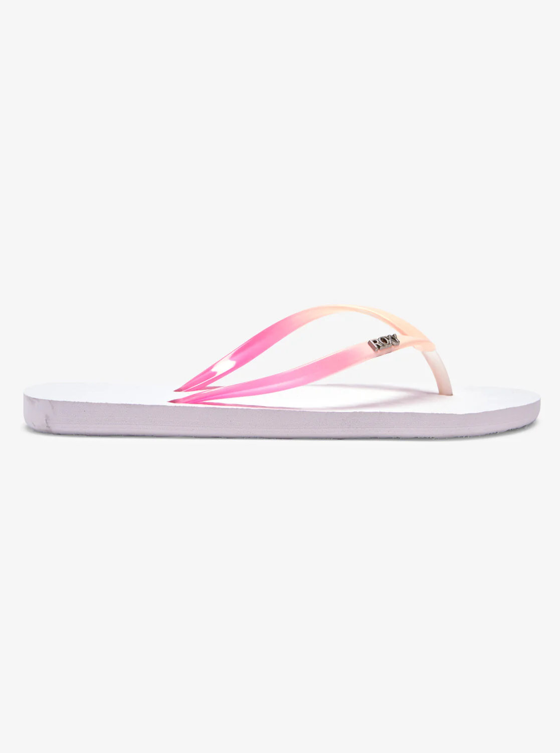 Roxy Women's Viva Gradient White/White/Pink Flip Flops ARJL100958-WWP - Image 4