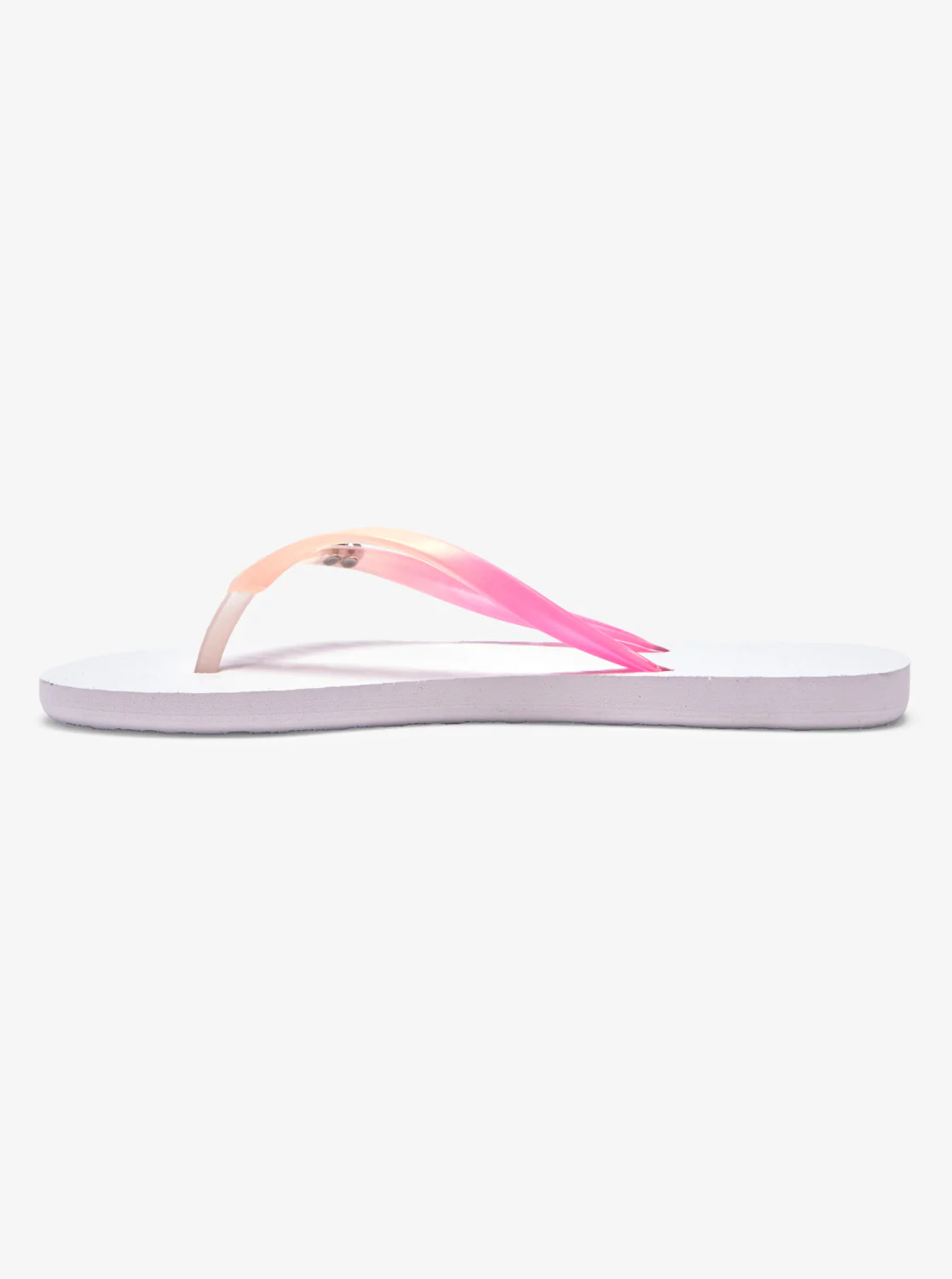 Roxy Women's Viva Gradient White/White/Pink Flip Flops ARJL100958-WWP - Image 5