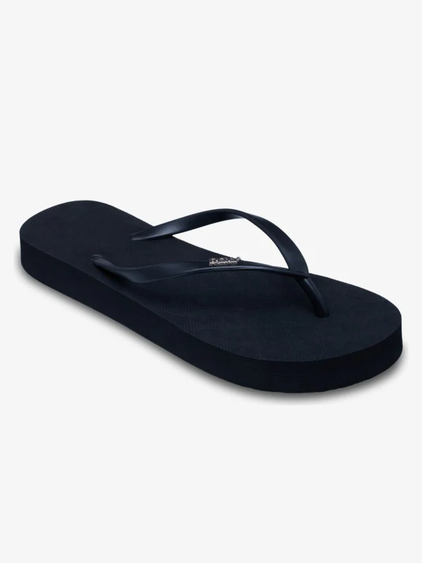 Roxy Women's Viva Higher Platform Flip Flops Black ARJL101134-BLK