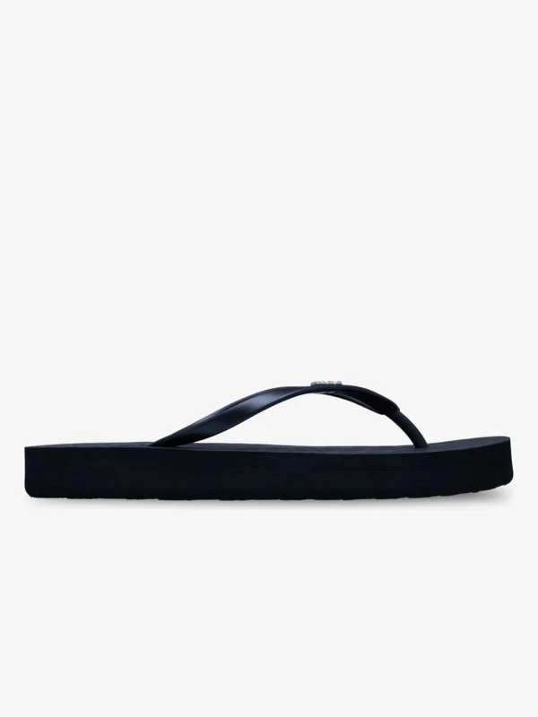 Roxy Women's Viva Higher Platform Flip Flops Black ARJL101134-BLK - Image 2