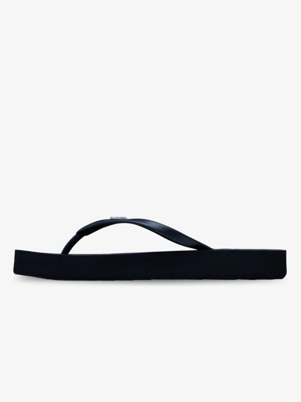 Roxy Women's Viva Higher Platform Flip Flops Black ARJL101134-BLK - Image 4