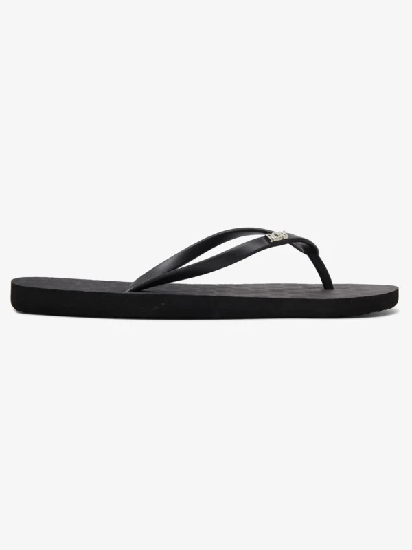 Roxy Women's Viva Iv Flip-Flops Black Smooth ARJL100663-BSM - Image 2