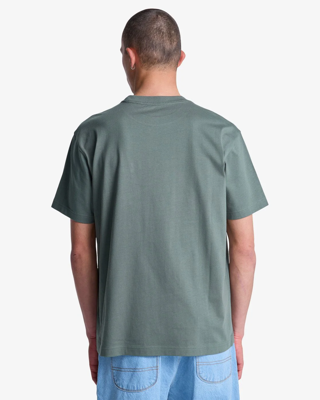 RVCA Men's Americana Pocket Short Sleeve T-Shirt Sage Leaf EVYZT00127-SLE - Image 2