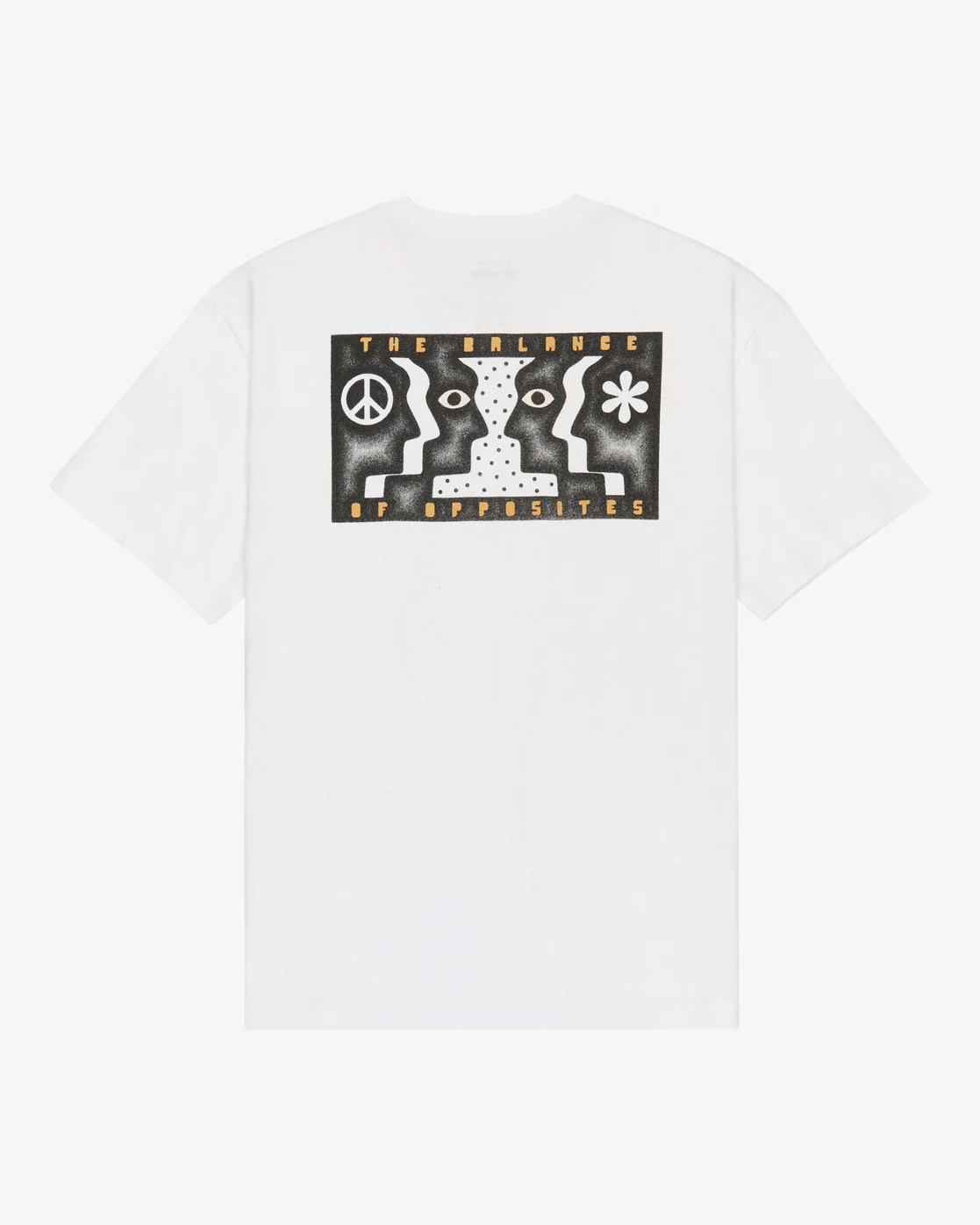 RVCA Men's Face To Face Short Sleeve T-Shirt White EVYZT00339-WHT - Image 7