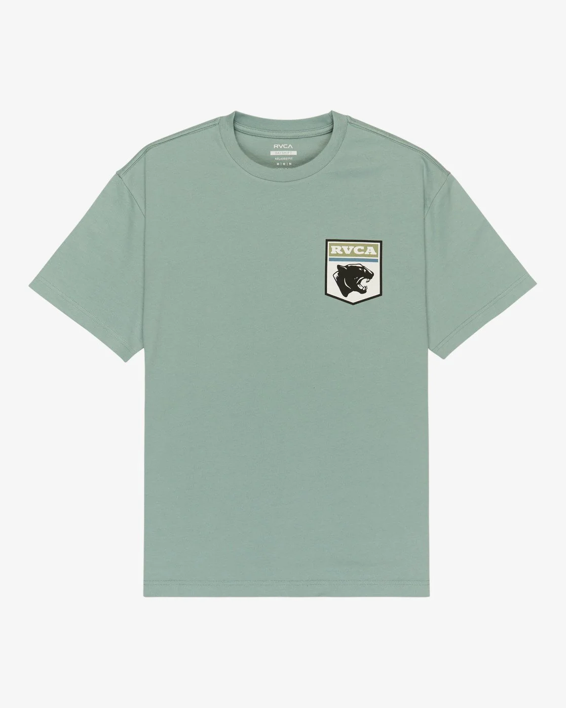 RVCA Men's Pantero Short Sleeve T-Shirt Lead EVYZT00333-SLK0 - Image 2