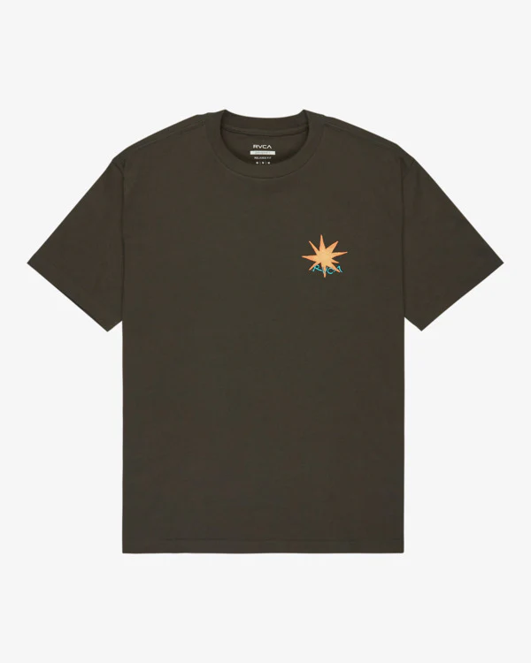 RVCA Men's Pegasus T-Shirt Pirate Black EVYZT00294-PTK - Image 5