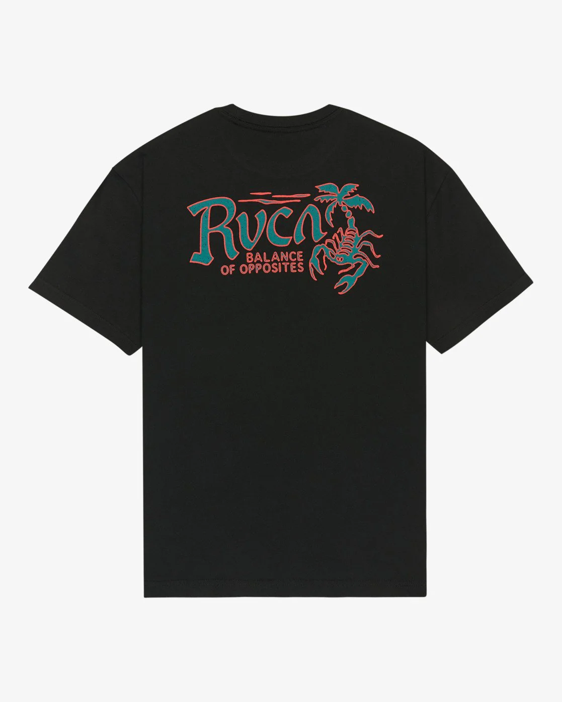 RVCA Men's Stingbay Pocket Short Sleeve T-Shirt Black EVYZT00342-BLK - Image 7