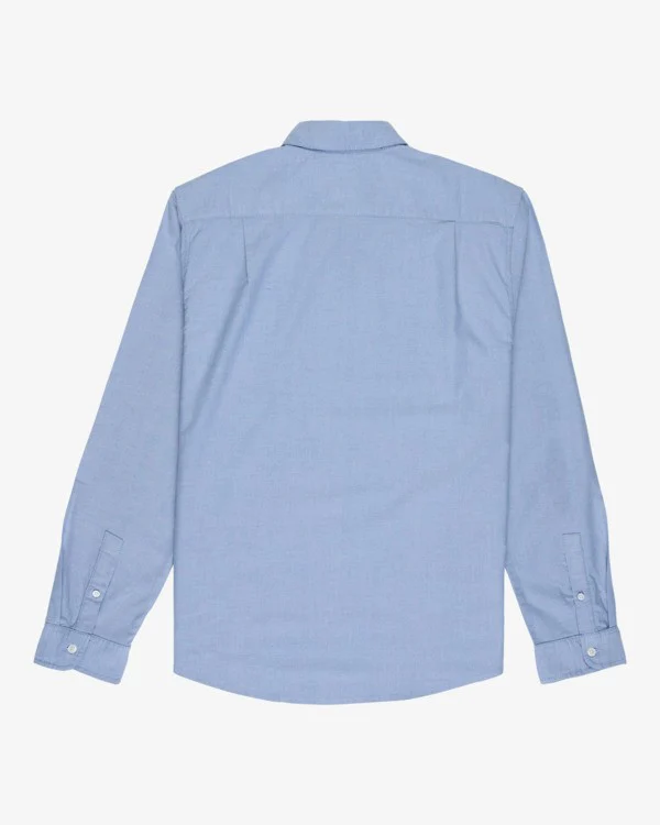 RVCA Men's Thatll Do - Long Sleeves Shirt Oxford Blue AVYWT00543-OXBL - Image 2