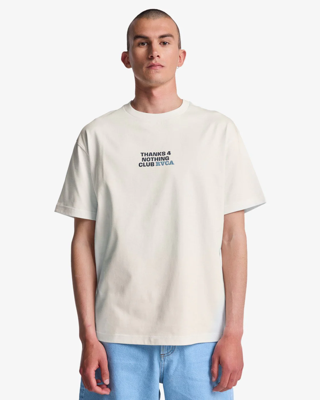RVCA Men's The Magician Short Sleeve T-Shirt Antique White EVYZT00318-ANW - Image 2
