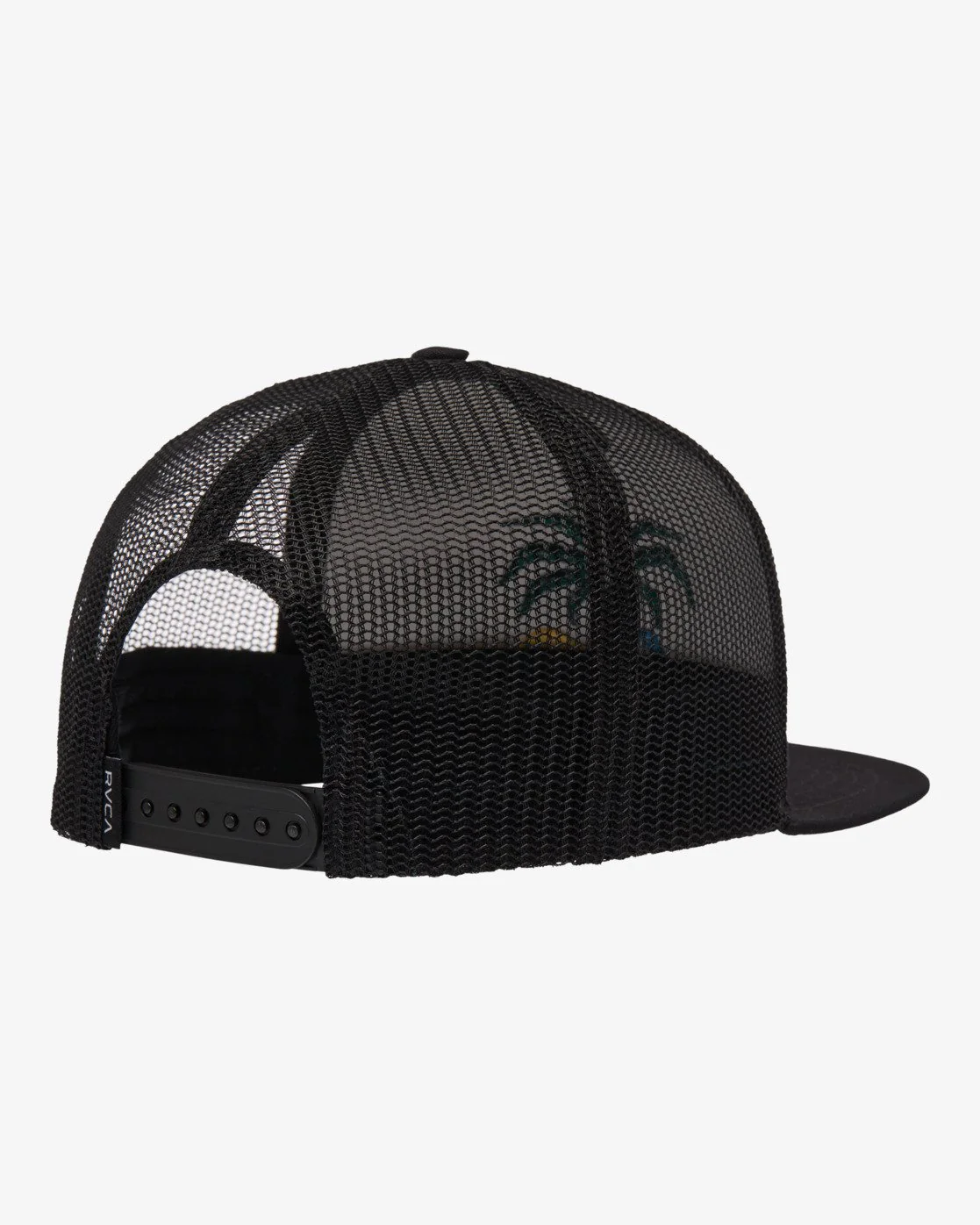 RVCA Unisex Resort Inc Trucker Cap Silver Bleach EVYHA03018-SLB - Image 3