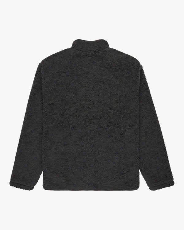RVCA Westwood Snap Fleece Jacket Moody Blue EVYFT00108-MDY - Image 5