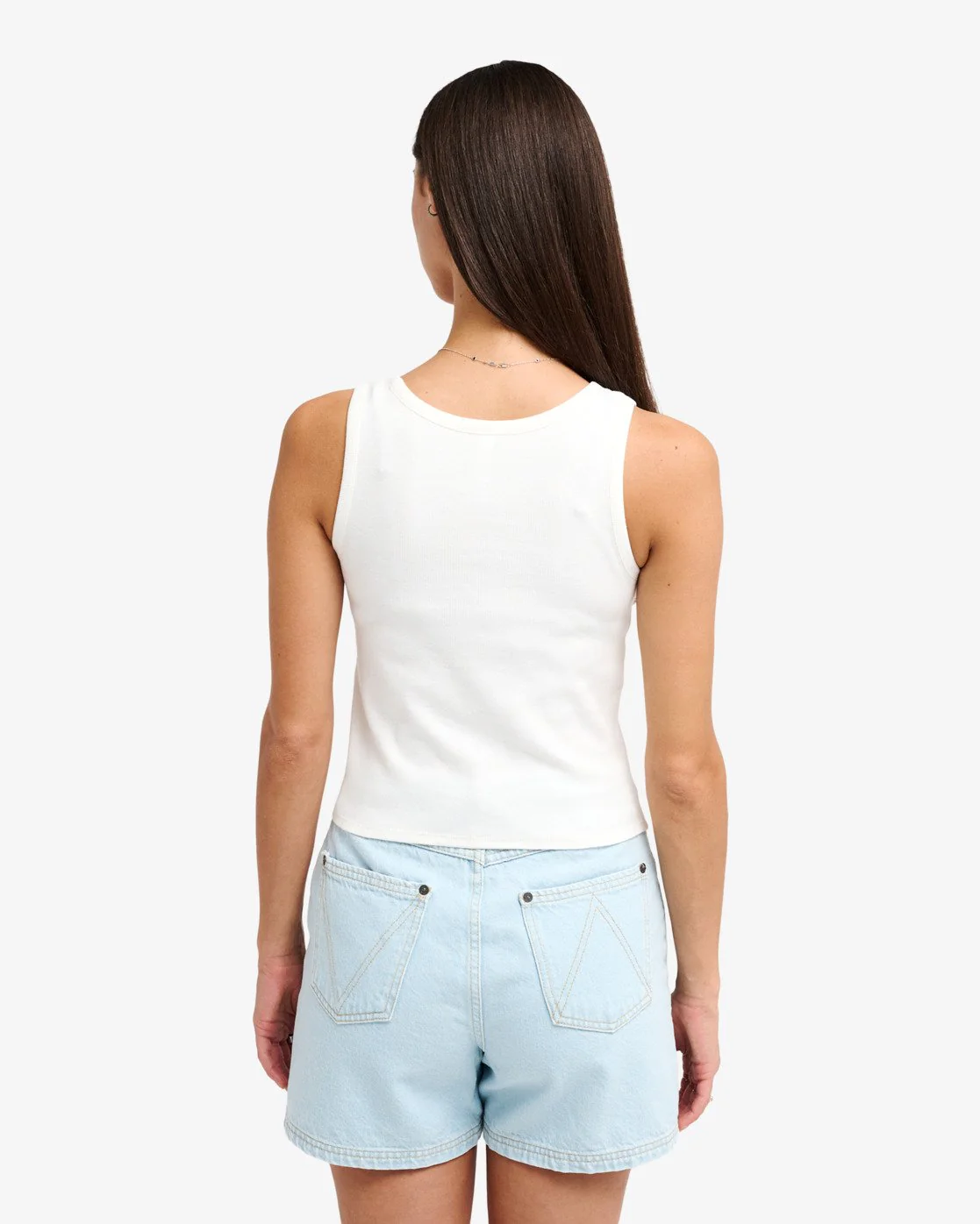 RVCA Women's Antonia Figueiredo Bird Logo Tank Top Cloud Dancer EVJKT03001-WBP0 - Image 3