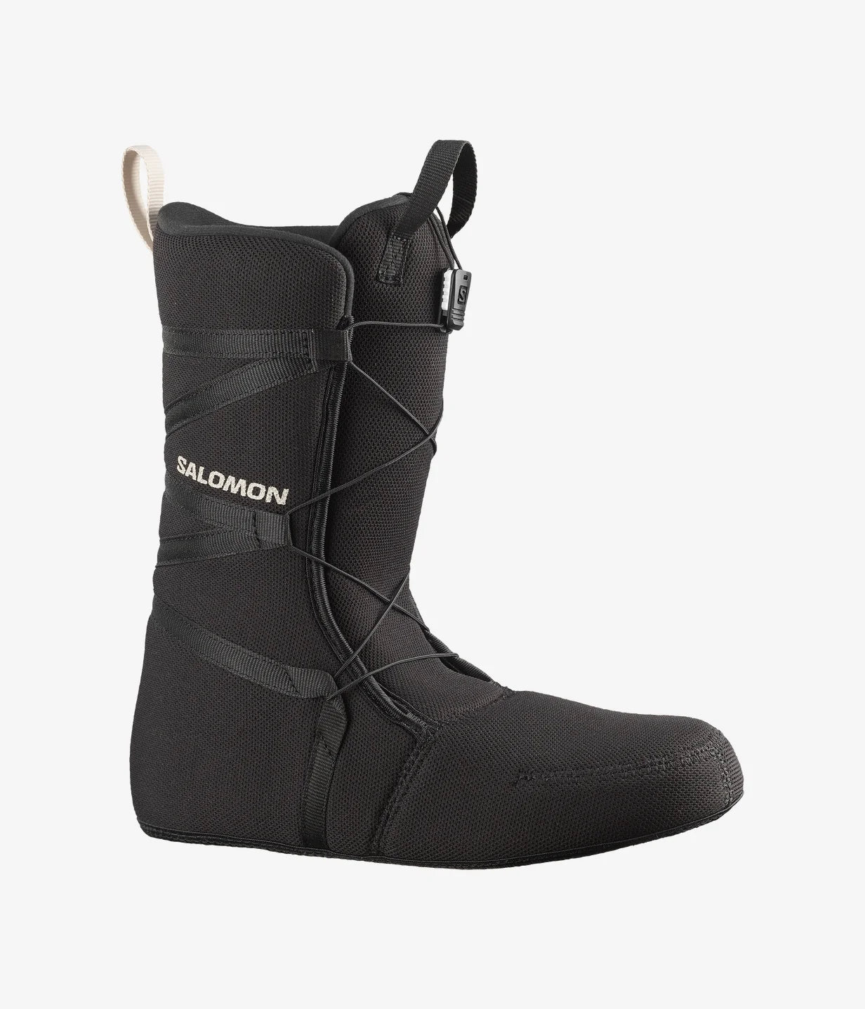 Salomon Men's Faction Snowboard Boots Black/Black/Rainy Day L47242800 - Image 4