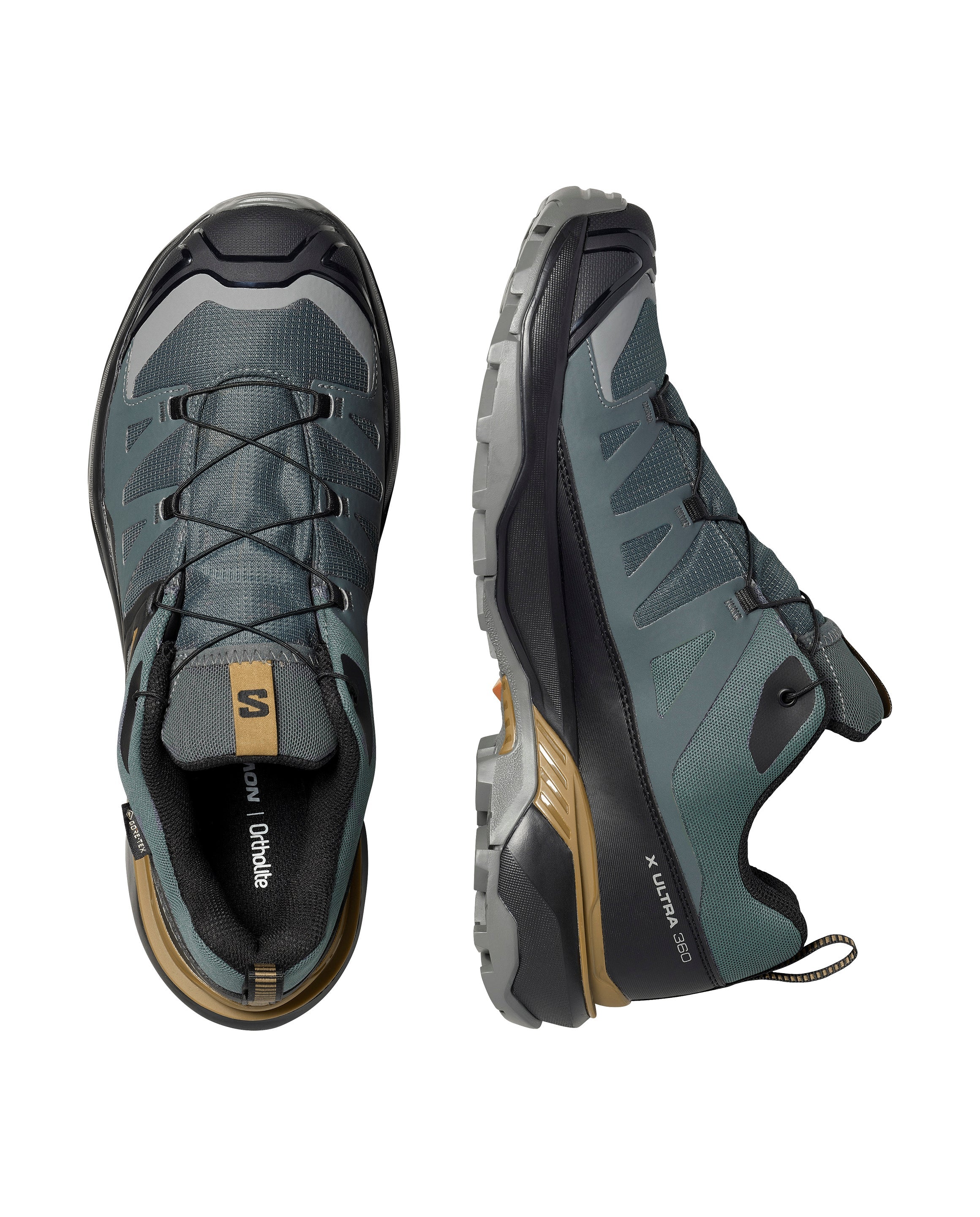 Salomon Men's X Ultra 360 Gore-Tex Shoes Urban Chic/Black/Plantation L49101700 - Image 3