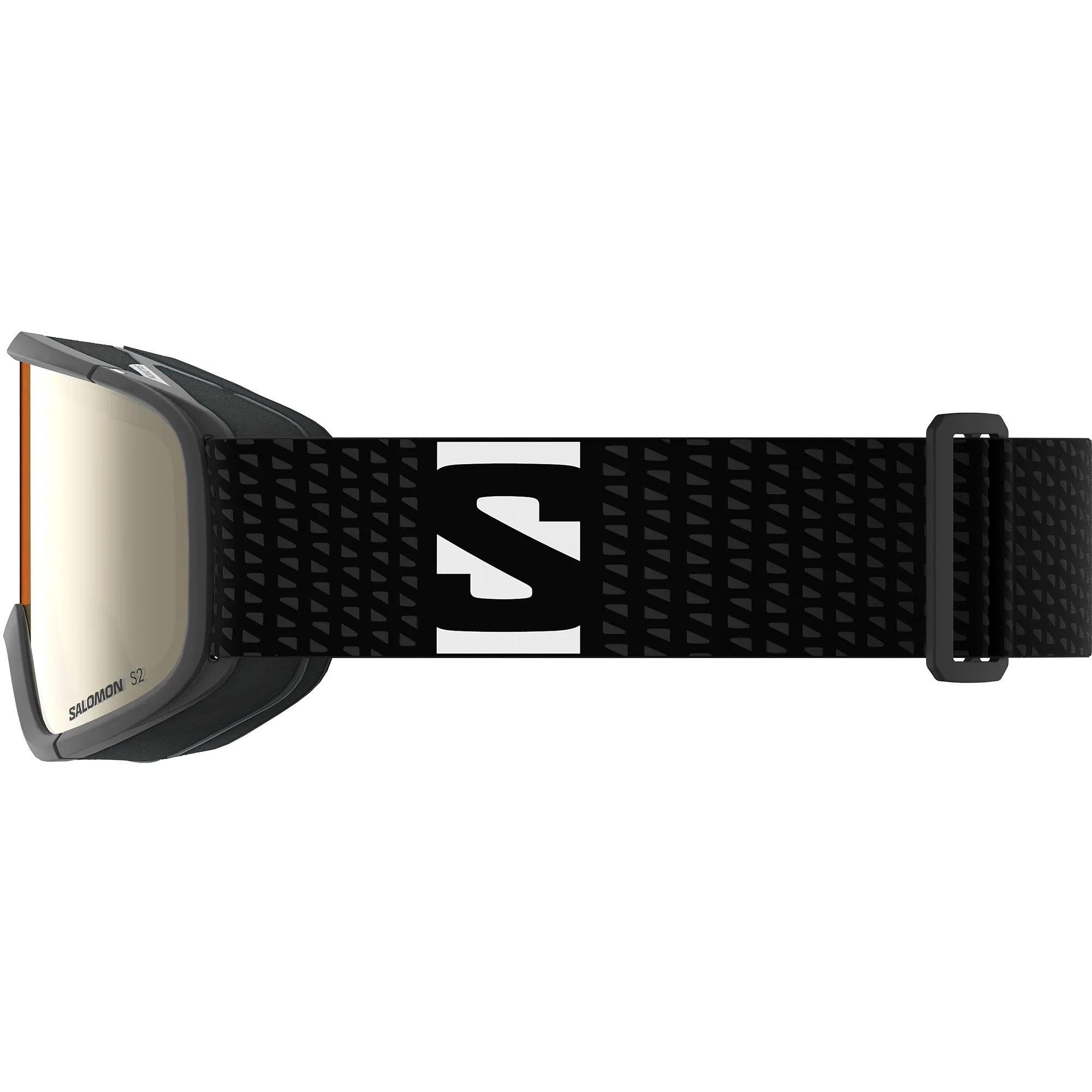 Salomon Unisex Aksium 2.0 S Mirror Lens S2 Snow Goggles Black/Gold L47909700 - Image 2