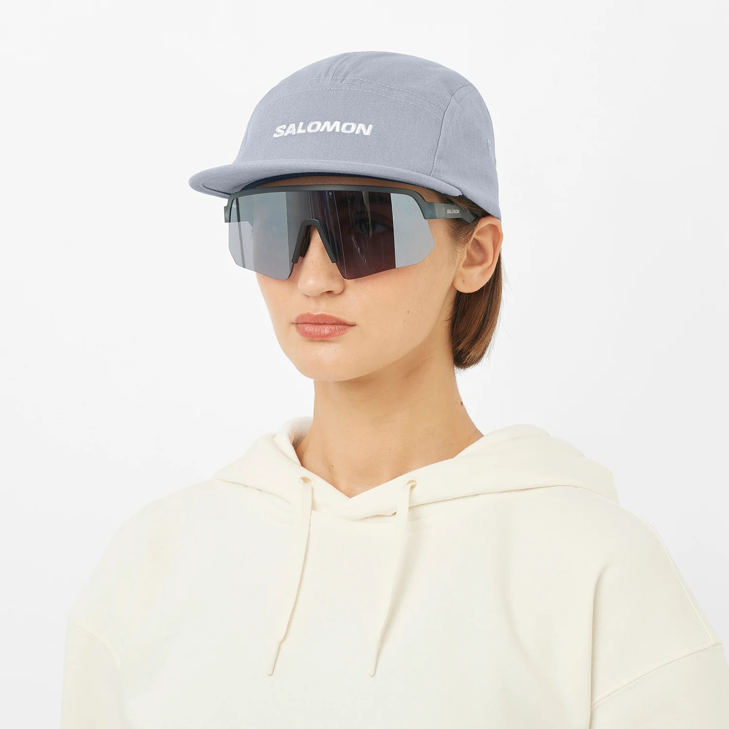 Salomon Unisex Logo 5 Panel Hat Trade Winds LC2837400 - Image 3