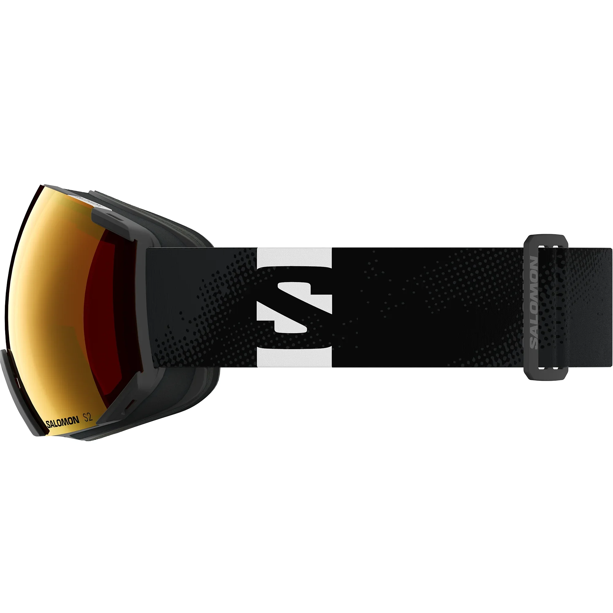 Salomon Unisex Radium Googles Black/Mid Red L47893100 - Image 4