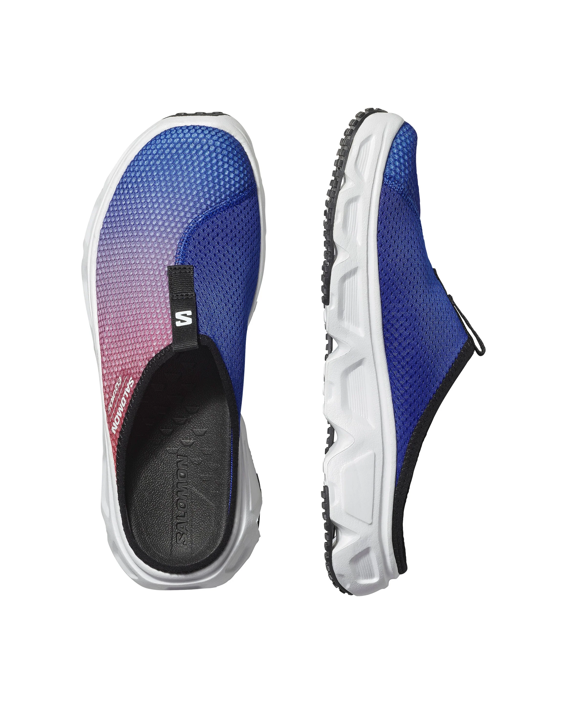 Salomon Unisex Reelax Slide 6.0 Equipe Sliders Surf The Web/Fiery Red/White L47983000 - Image 4