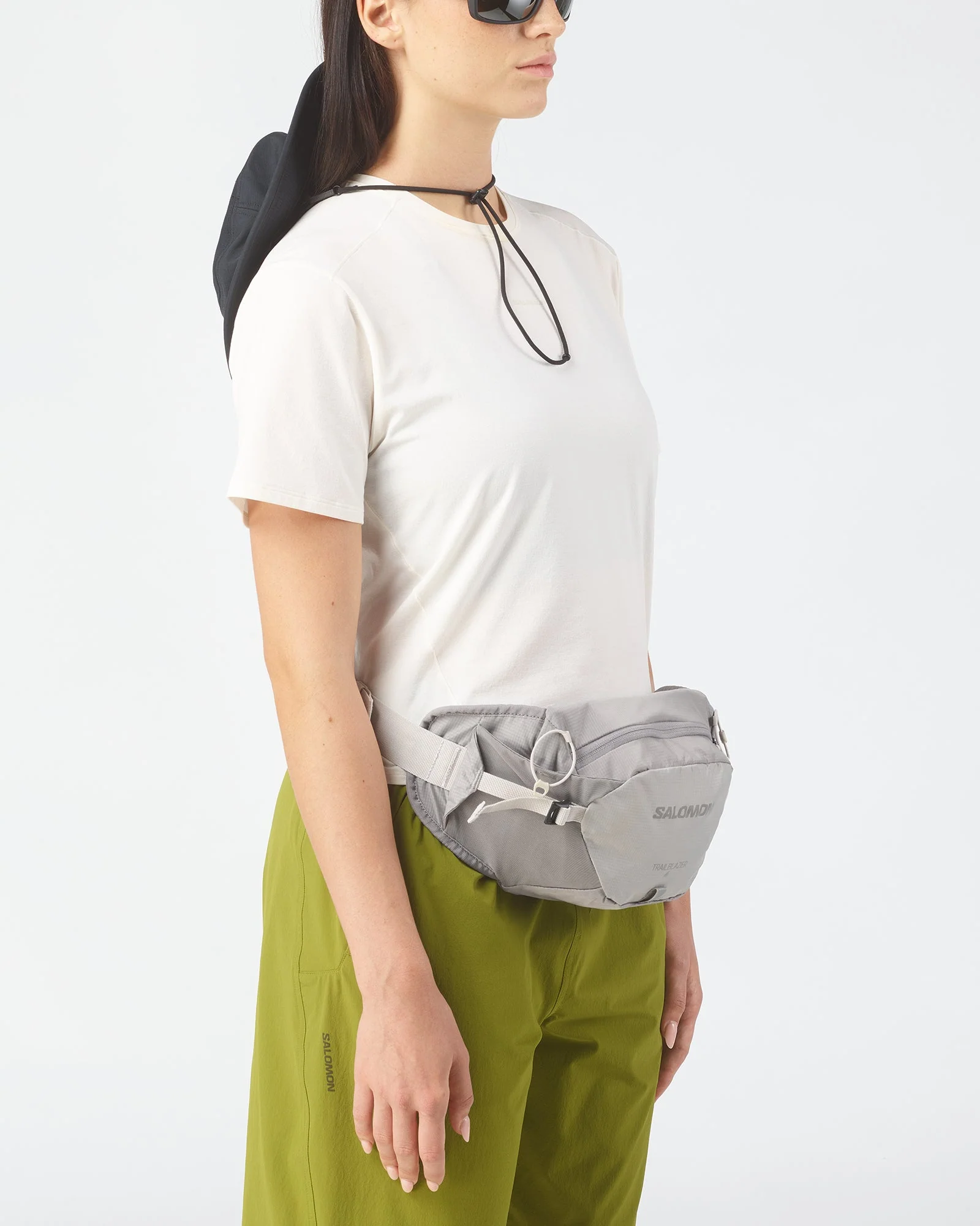 Salomon Unisex Trailblazer Belt 4L Waist Pack Cloudburst/Paloma/Silver Cloud LC2856200 - Image 3