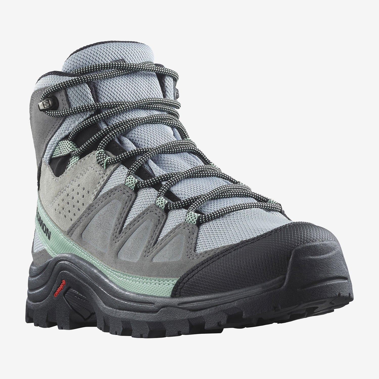 Salomon Women's Quest Rove Gore-Tex Shoes Quarry/Quiet Shade/Black L47181600 - Image 3