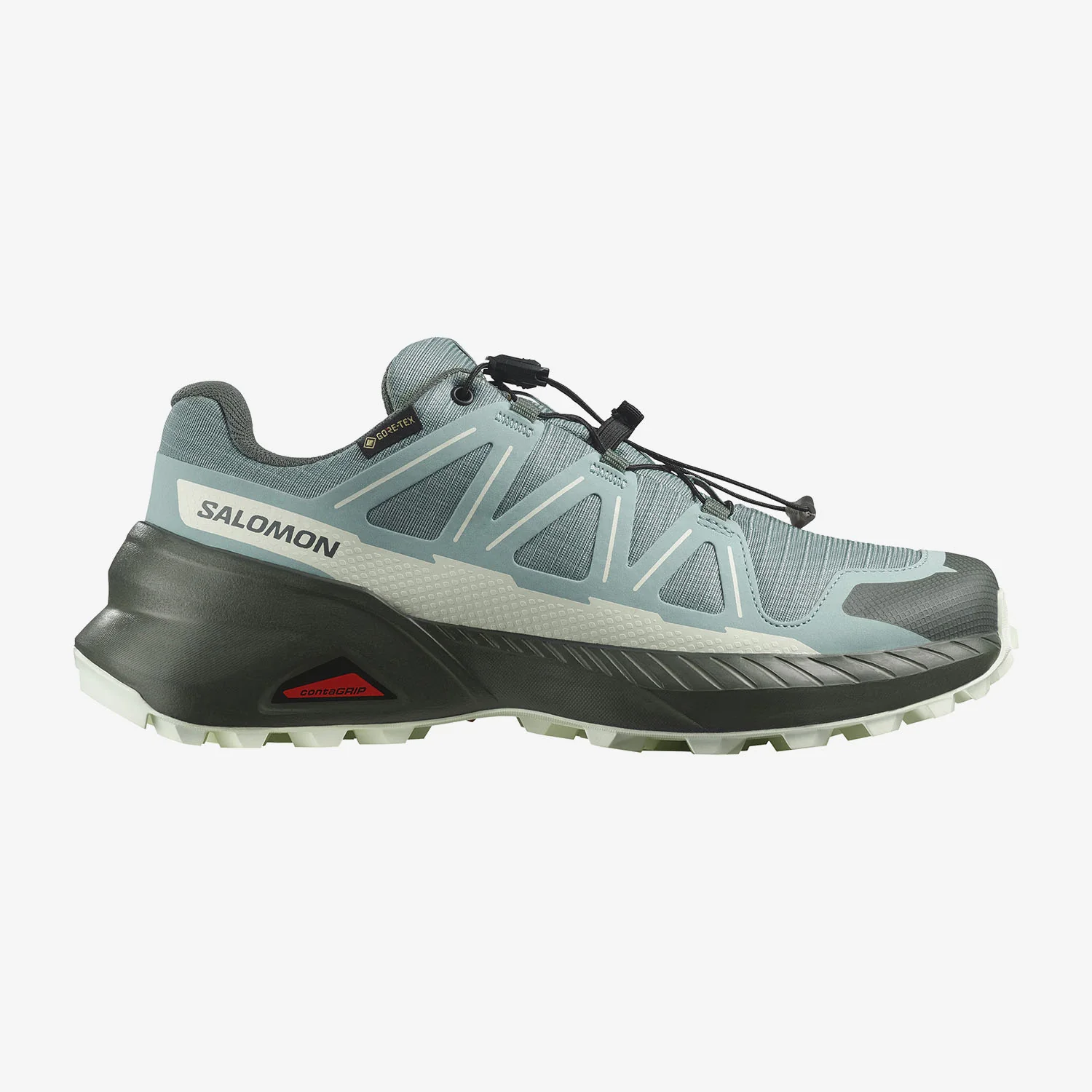 Salomon Women's Speedcross Peak Gore-Tex Shoes Trooper/Tourmaline/Clearly Aqua L47974500