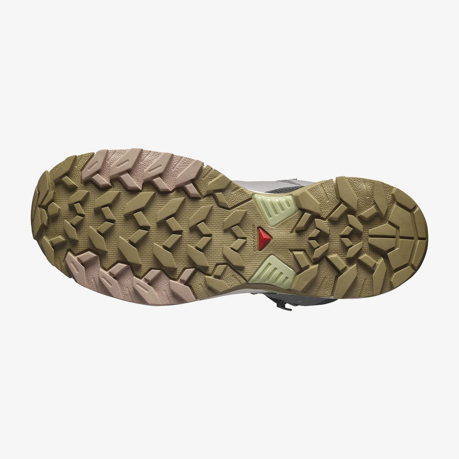 Salomon Women's X Ultra 360 Edge Mid Gore-Tex Shoes Nine Iron/Gull/Lime Cream L4787270022 - Image 5
