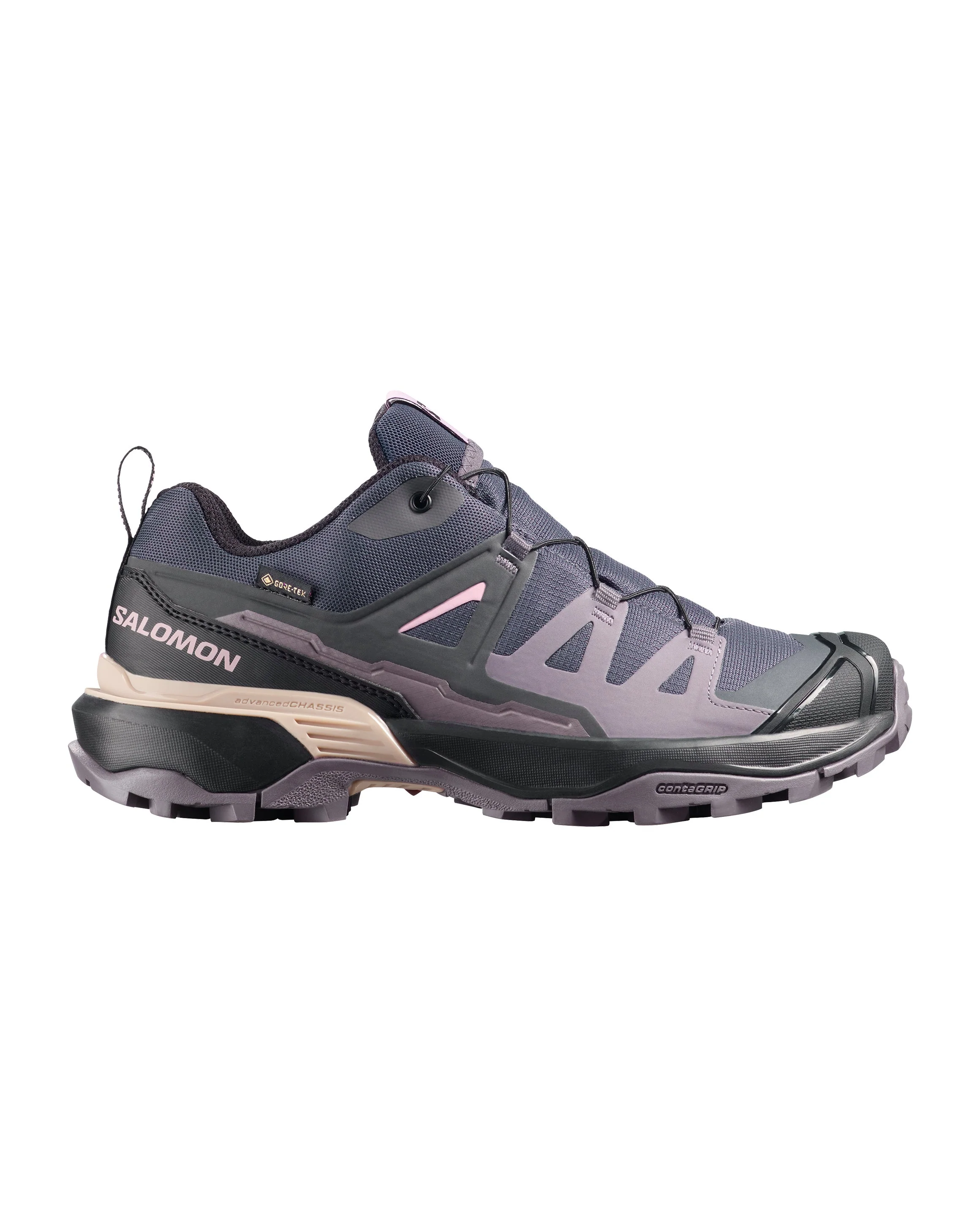 Salomon Women's X Ultra 360 Gore-Tex Shoes Nine Iron/Excalibur/Shadow Gray L49102300