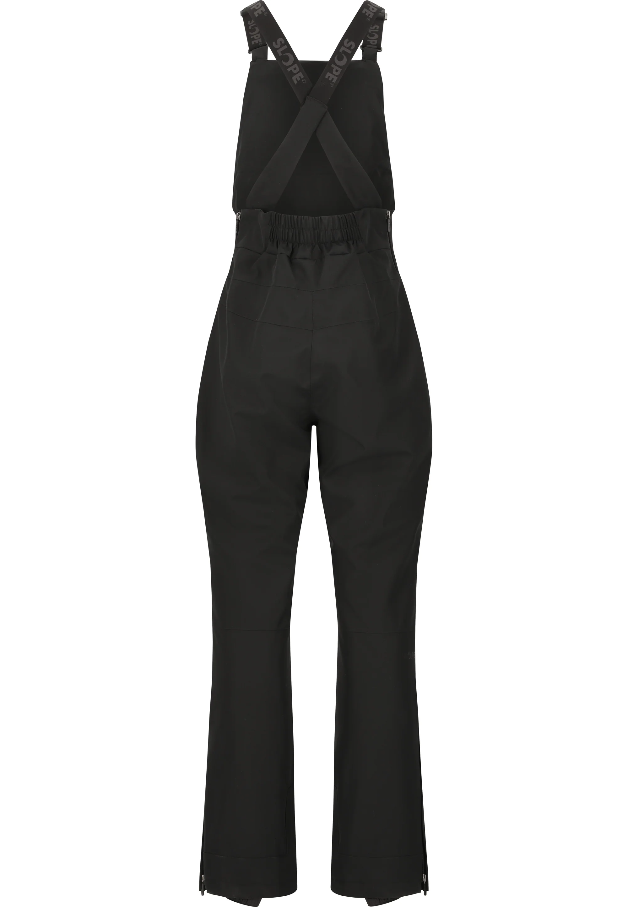 Slope Women's Kenwood Bib Snow Pants W-Pro 15000 Black SL243299-1001 - Image 4