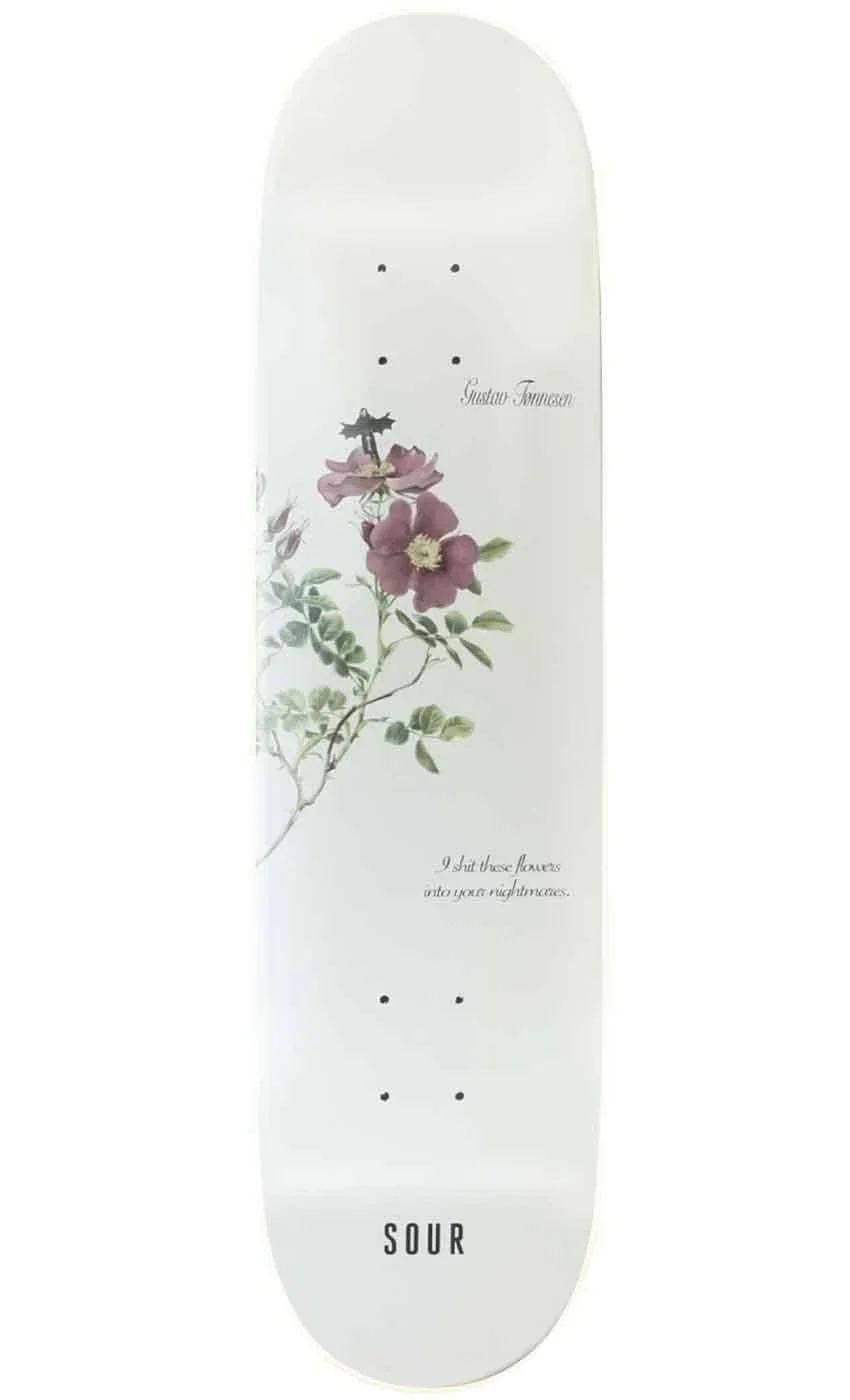 Sour Solution Gustav Nightmares 8.25 S2 Medium Concave Skateboard Deck FA21016
