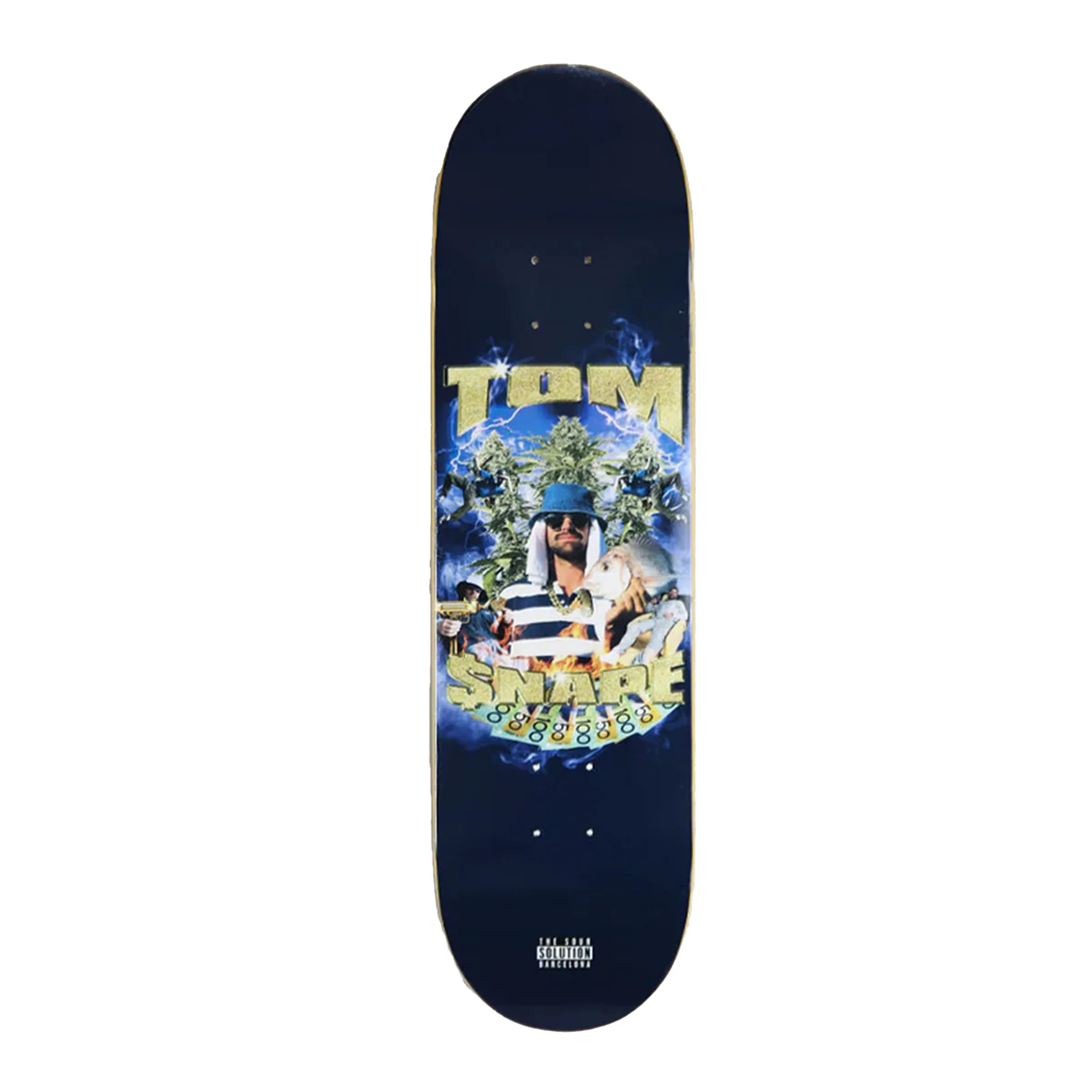 Sour Solution Pro Deck Snape Snappers 8.0 Blue FA22014
