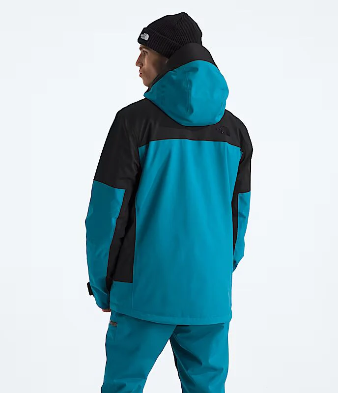 The North Face Men’s Chakal Snow Jacket Dusk Blue/TNF Black NF0A87Y6DDO - Image 4