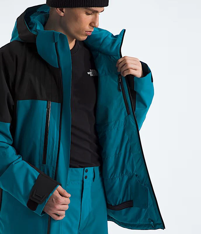 The North Face Men’s Chakal Snow Jacket Dusk Blue/TNF Black NF0A87Y6DDO - Image 6