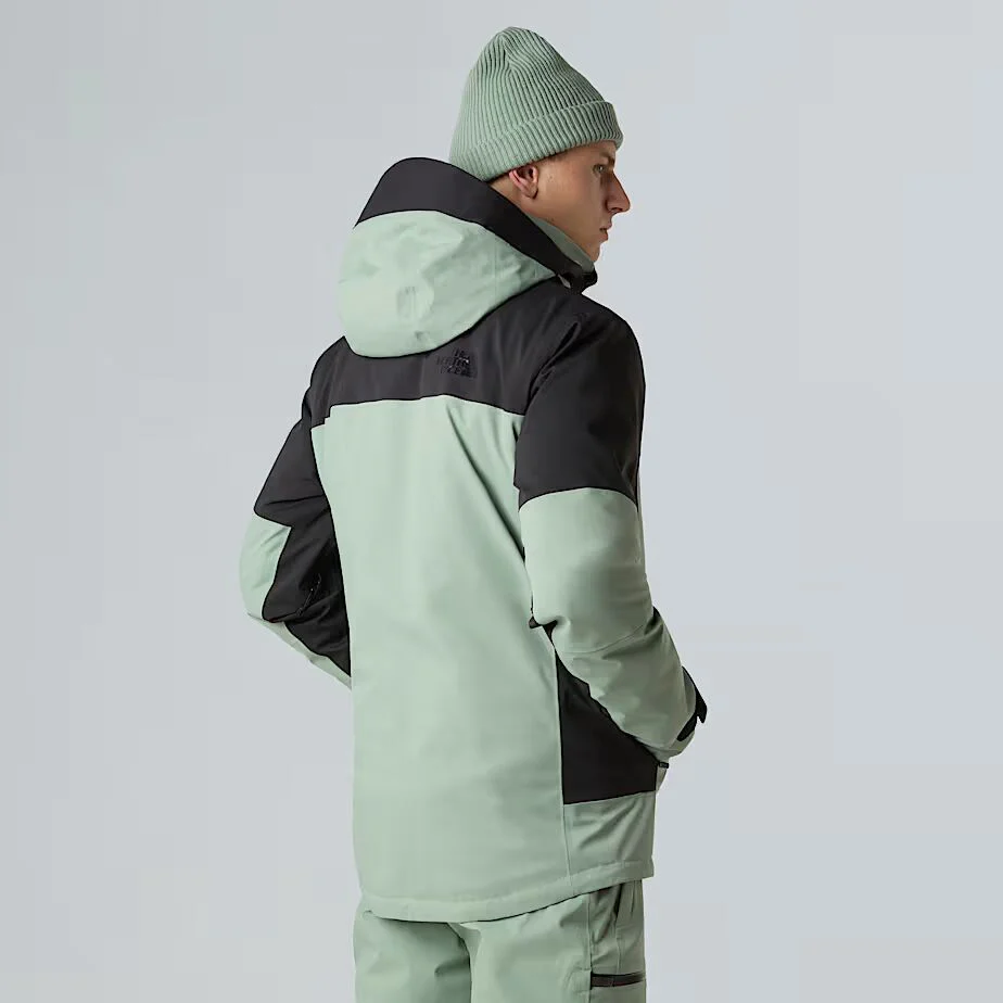 The North Face Men’s Chakal Snow Jacket Slate Moss-TNF Black NF0A87Y6D5N - Image 4