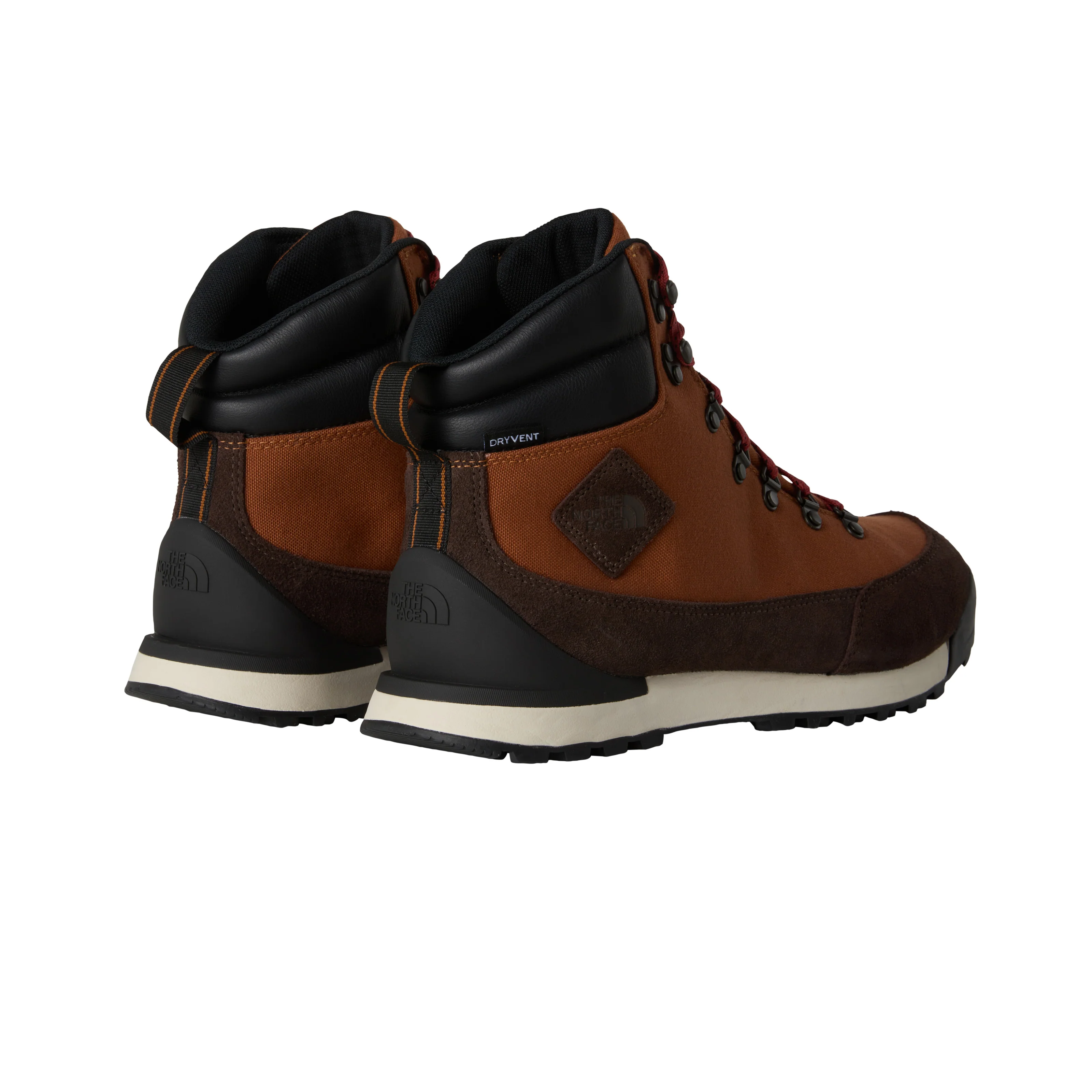 The North Face Men's Back-To-Berkeley IV Textile Waterproof Shoes Burnt Umber/Mars Dust NF0A8177DOY - Image 4