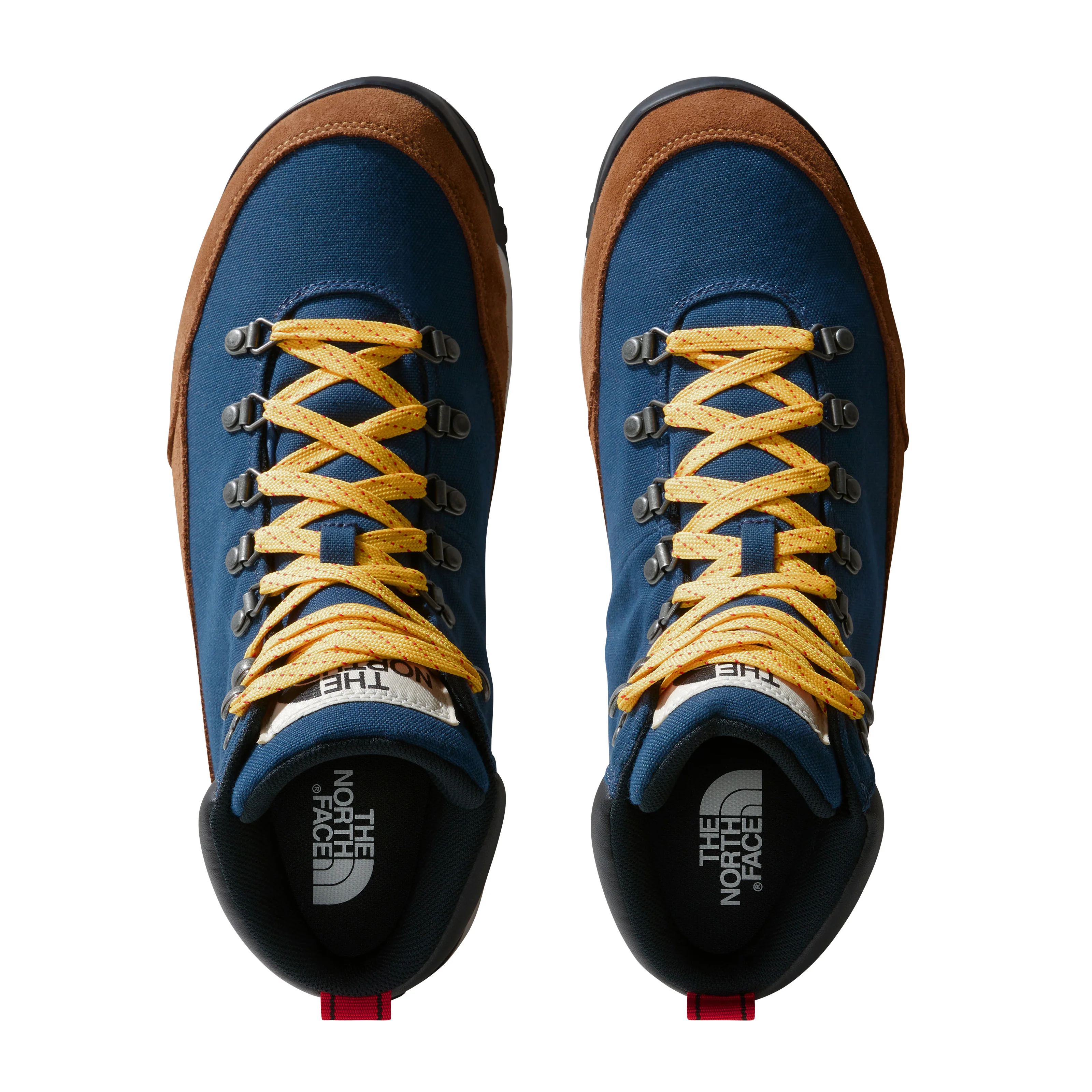 The North Face Men's Back-To-Berkeley IV Textile Waterproof Shoes Shady Blue/Monksrobebrn NF0A8177OIE - Image 3
