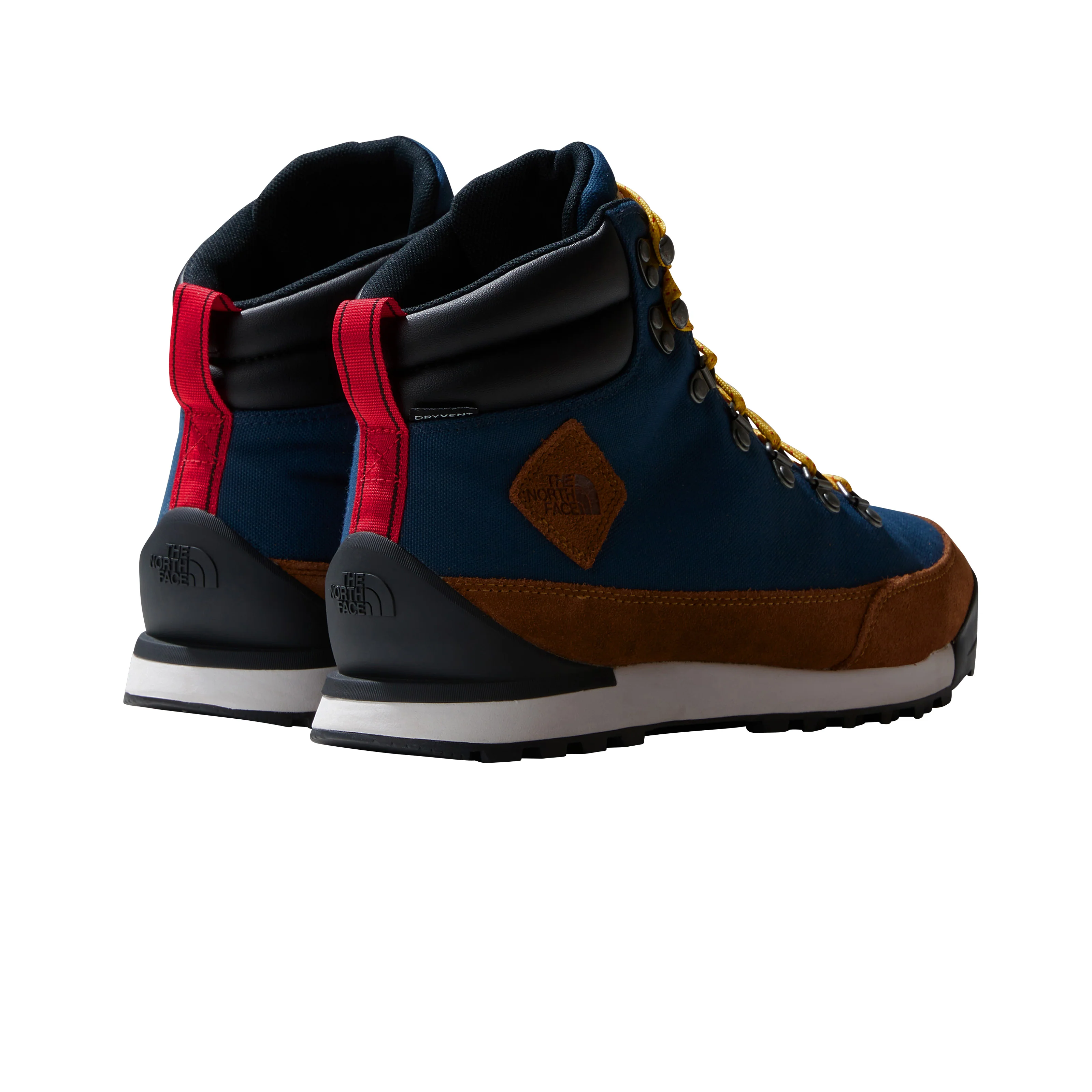 The North Face Men's Back-To-Berkeley IV Textile Waterproof Shoes Shady Blue/Monksrobebrn NF0A8177OIE - Image 4
