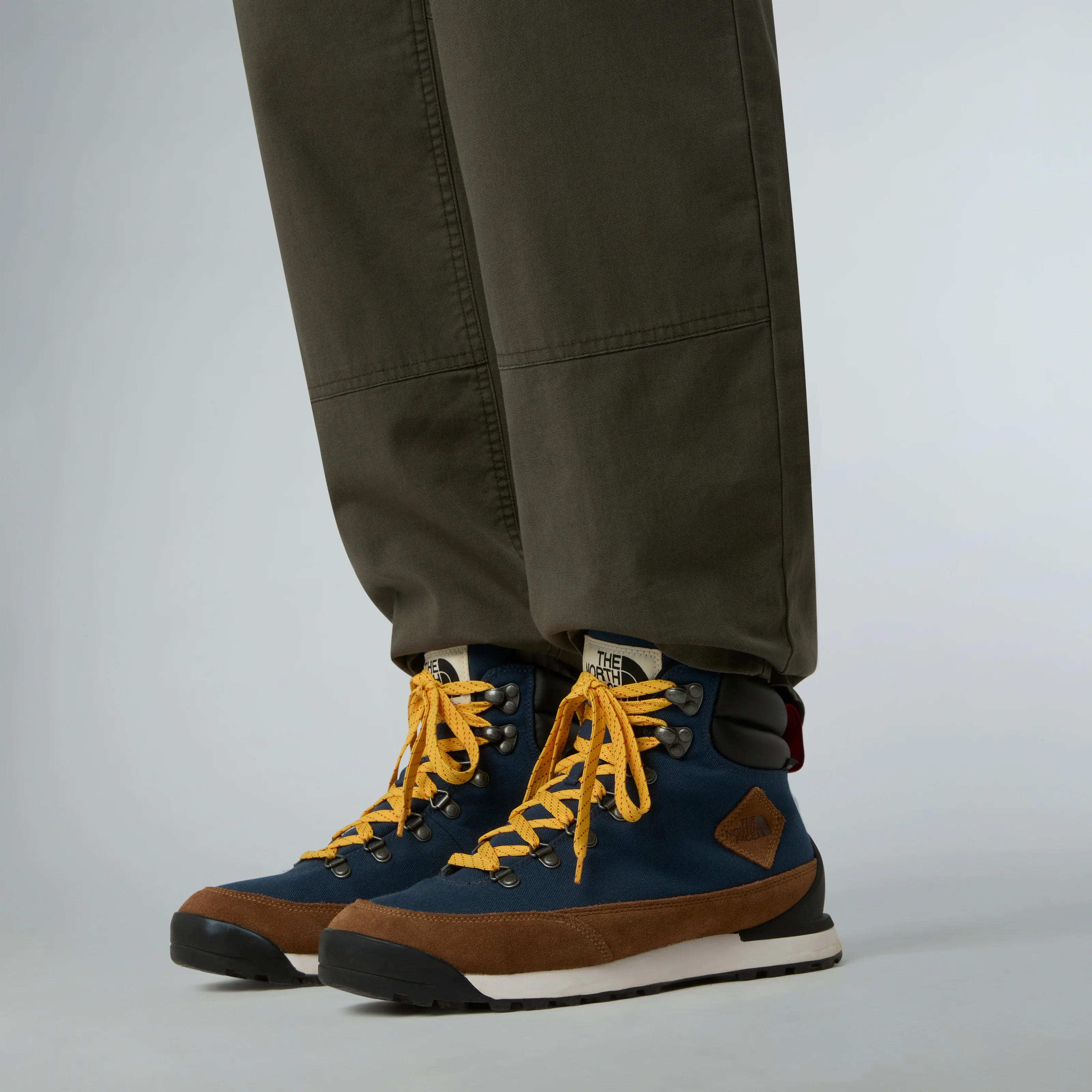 The North Face Men's Back-To-Berkeley IV Textile Waterproof Shoes Shady Blue/Monksrobebrn NF0A8177OIE - Image 6