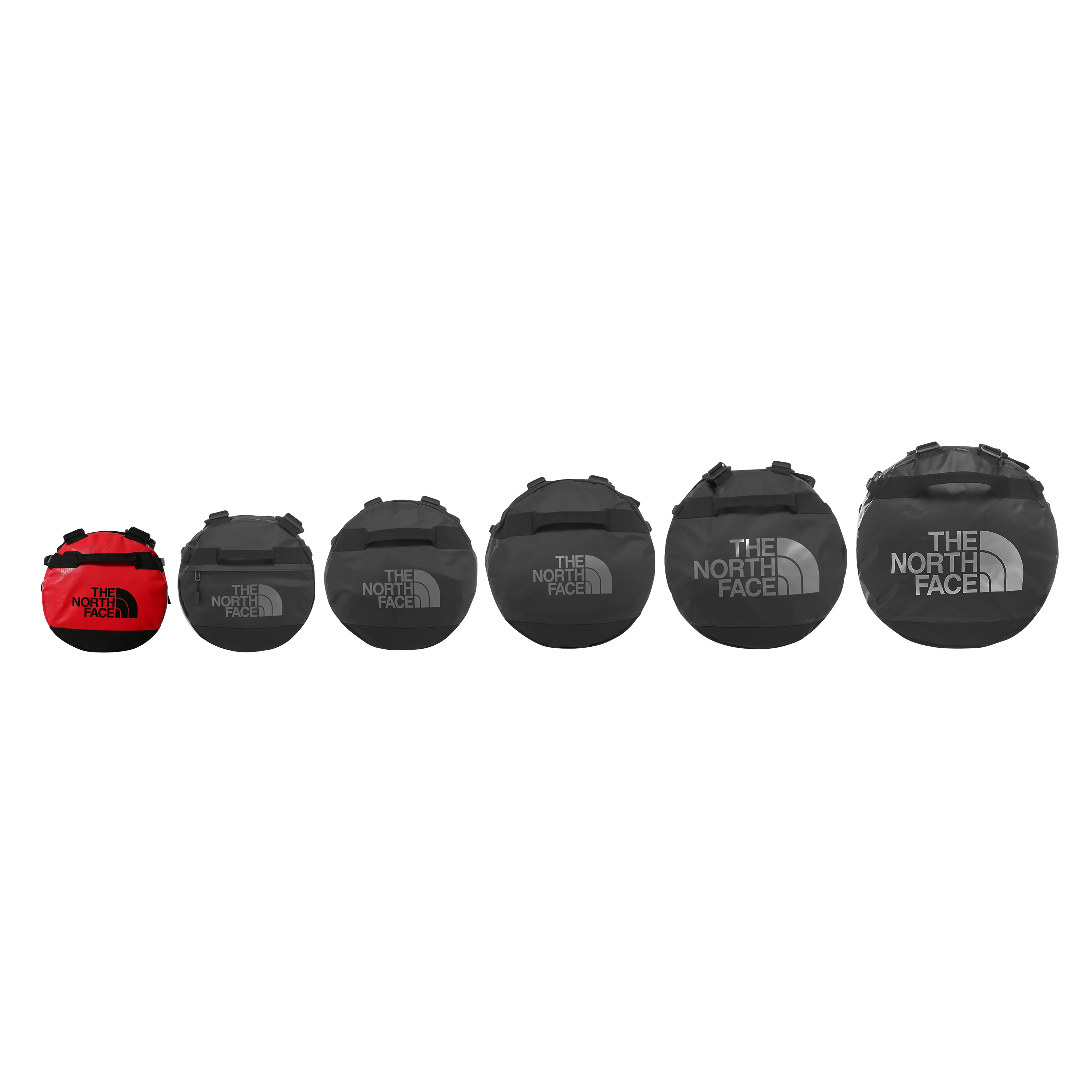 The North Face Unisex Base Camp Extra Small 31L Duffel Bag Red/Black NF0A52SS54A - Image 4