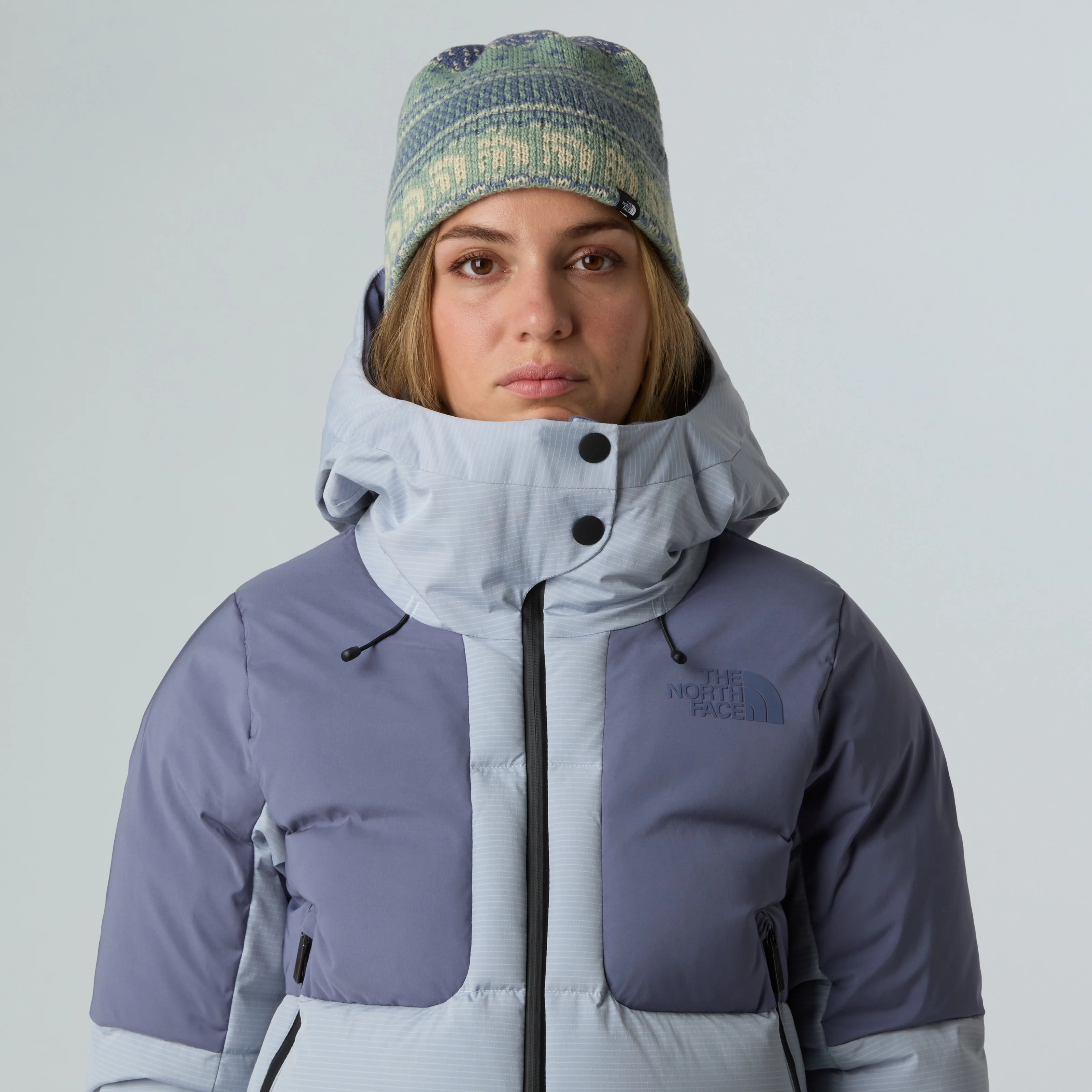 The North Face Unisex Cabin Ski Tuke Beanie Slate Moss Jacquard-Tassel NF0A8CH0HHO - Image 3