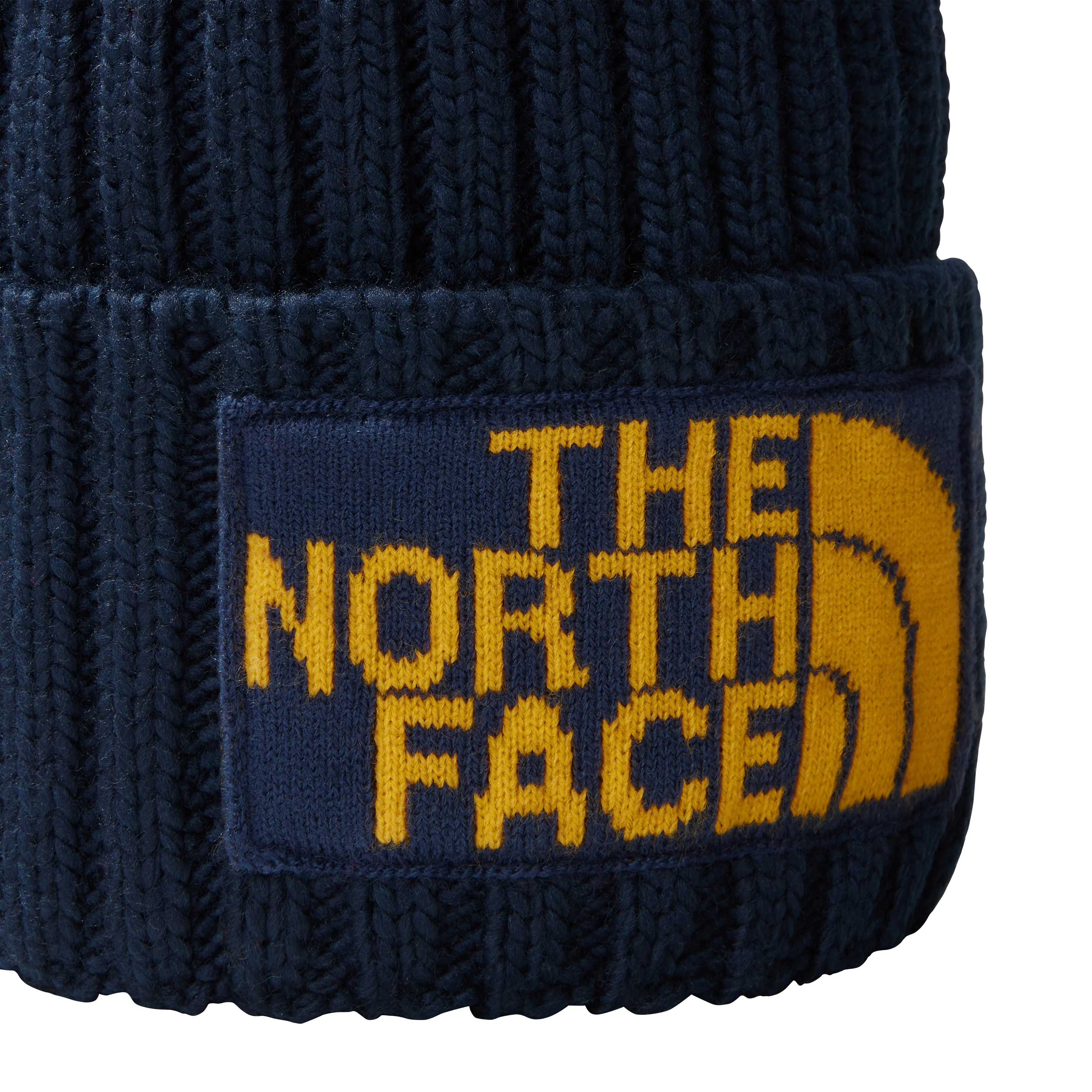 The North Face Unisex Heritage Ski Tuke Beanie Summit Navy-Summit Gold NF0A7WJOH7I - Image 2
