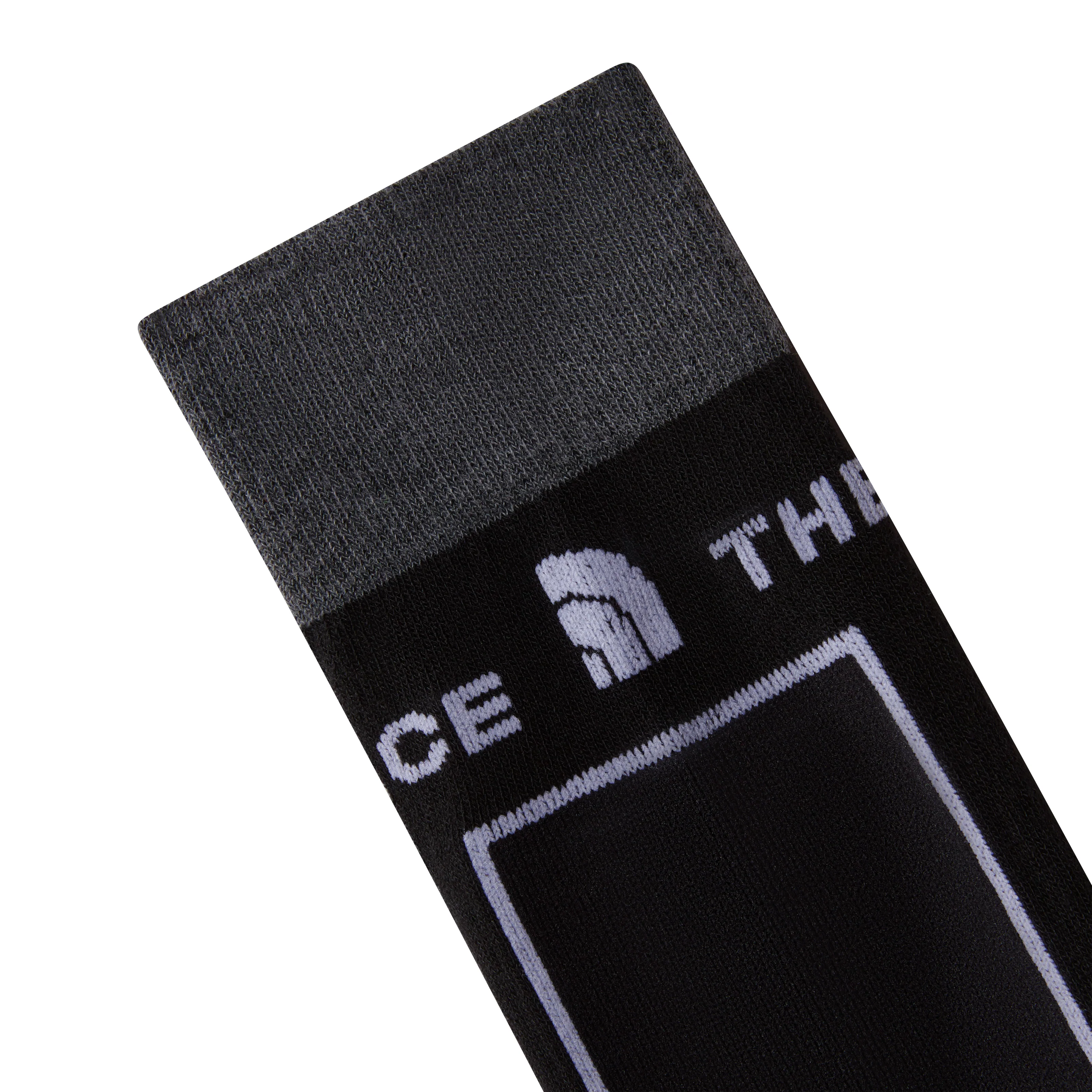 The North Face Unisex Mountain Resort Ski Socks TNF Black/Monument Grey NF0A882NK7H - Image 3
