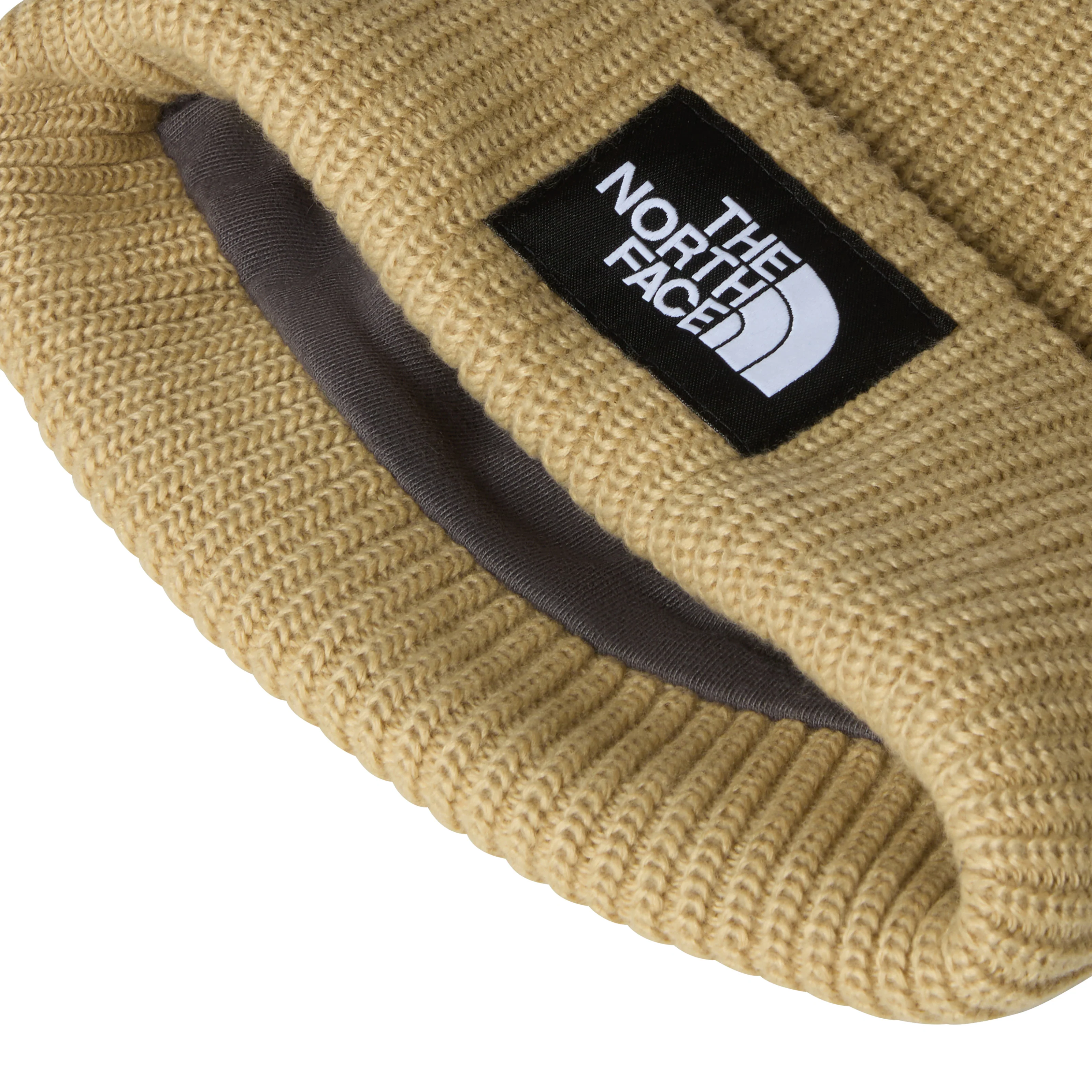 The North Face Unisex Salty Lined Beanie Khaki Stone NF0A8CGZLK5 - Image 3