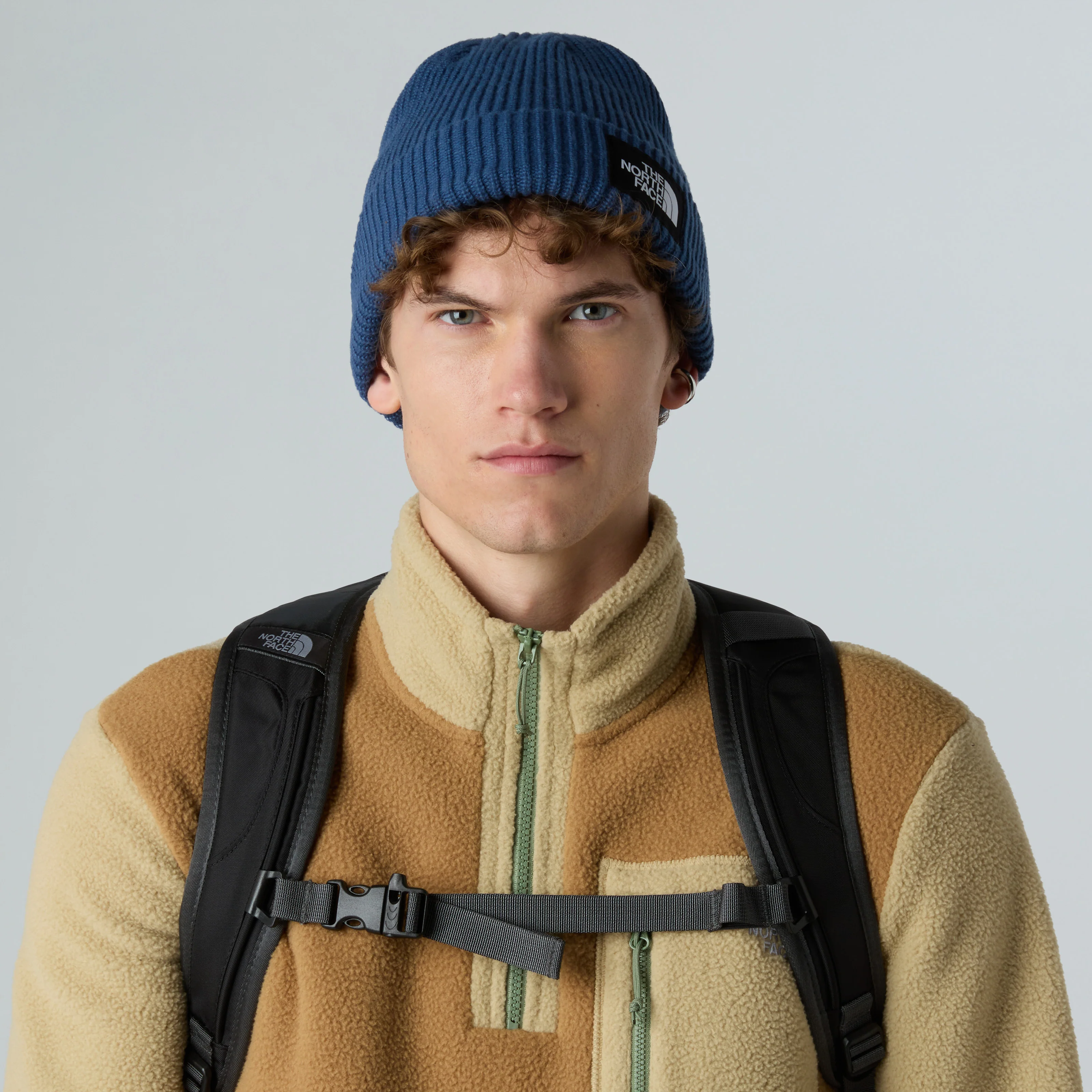 The North Face Unisex Salty Lined Beanie Shady Blue NF0A8CGZHDC - Image 4