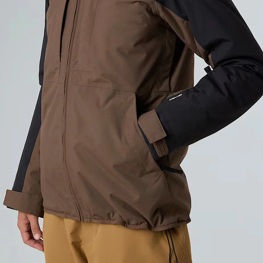 The North Face Women's Namak Insulated Snow Jacket TNF Black-Smokey Brown NF0A82VZ4XO - Image 5